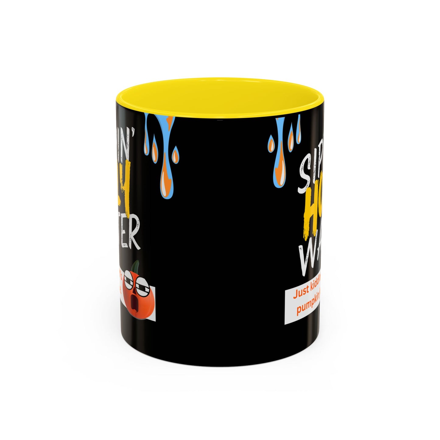 Sippin' Holy Water Coffee Mug, Funny Pumpkin Juice Mug, Halloween Coffee Cup, Unique Gift for Fall, Cute Office Mug, Quirky Kitchenware