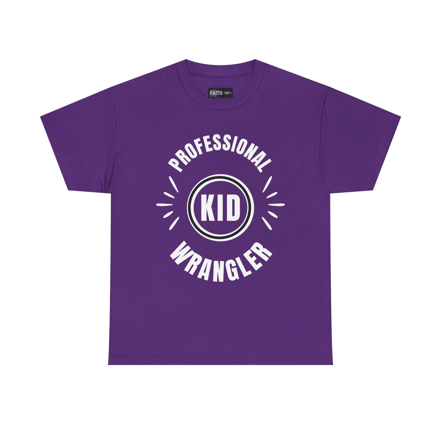 Professional Kid Wrangler T-Shirt, Fun Parenting Tee, Family Event Shirt, Gift for Moms & Dads, Kids Activities Apparel