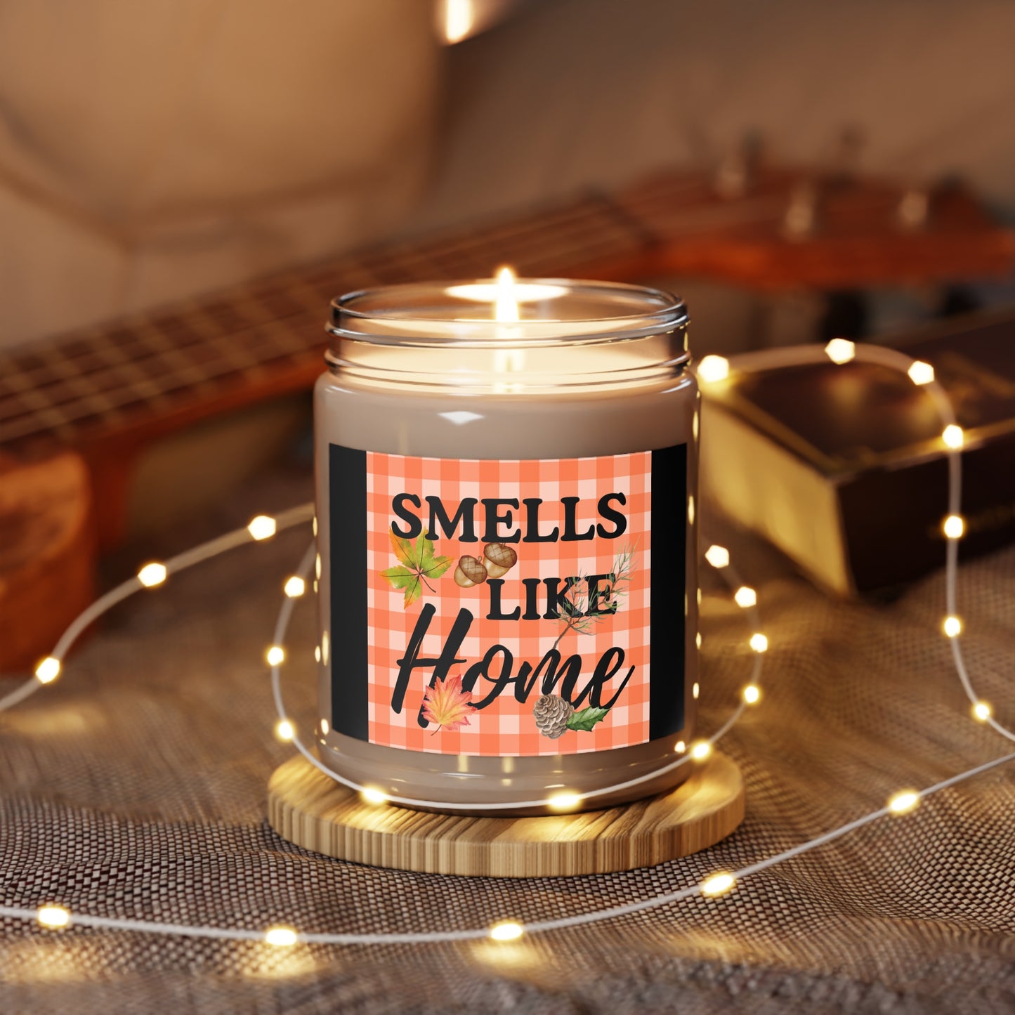 Scented Soy Candle, Smells Like Home, Cozy Gift, Autumn Decor, Relaxation Candle, Home Fragrance, Fall Scented Candles