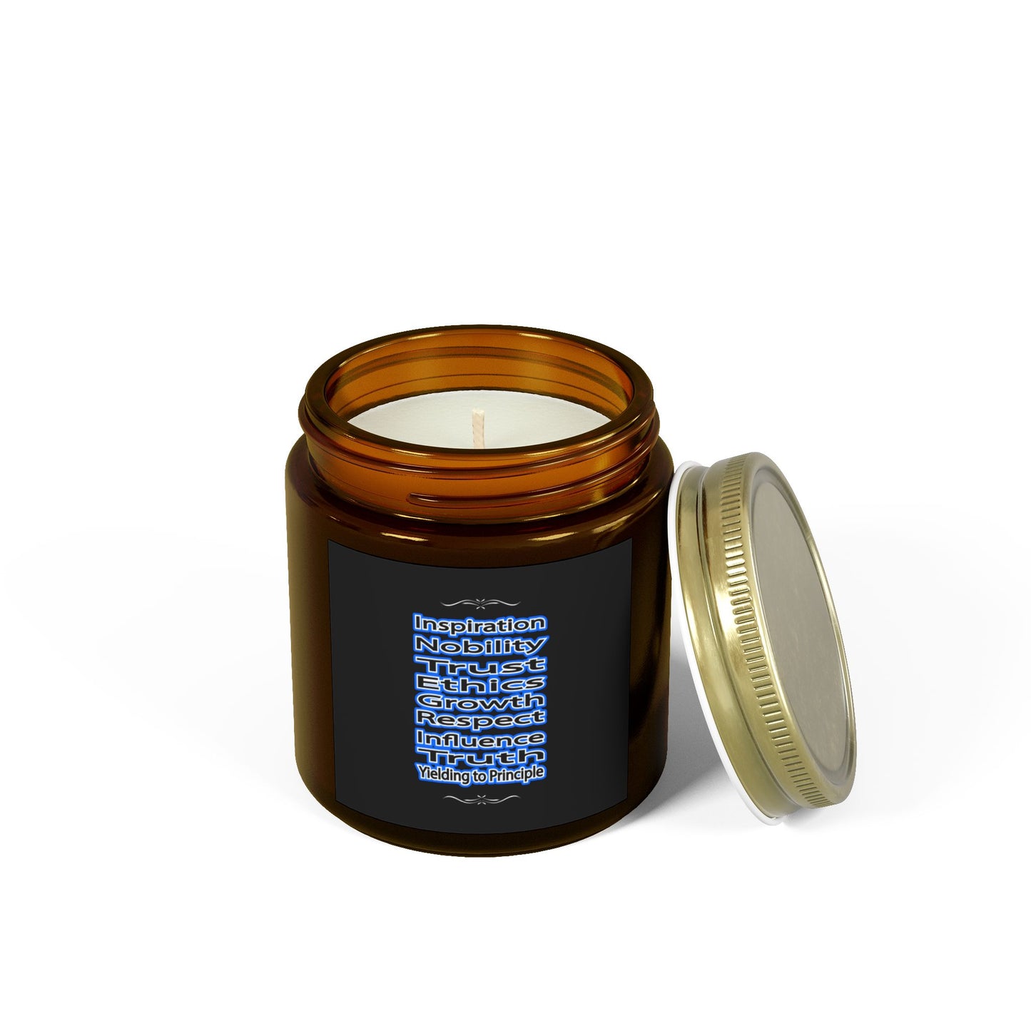 "INSPIRATION" Scented Candles, Coconut Apricot Wax (4oz, 9oz)