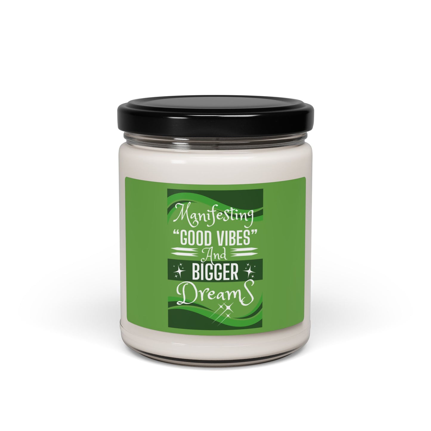 "MANIFESTING GOOD VIBES" Scented Soy Candle, 9oz