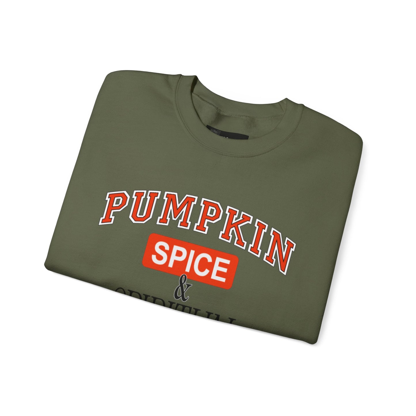 Cozy Pumpkin Spice Sweatshirt, Fall Sweatshirt, Spiritual Advice Crewneck, Autumn Fashion, Thanksgiving Gift, Unisex Sweater