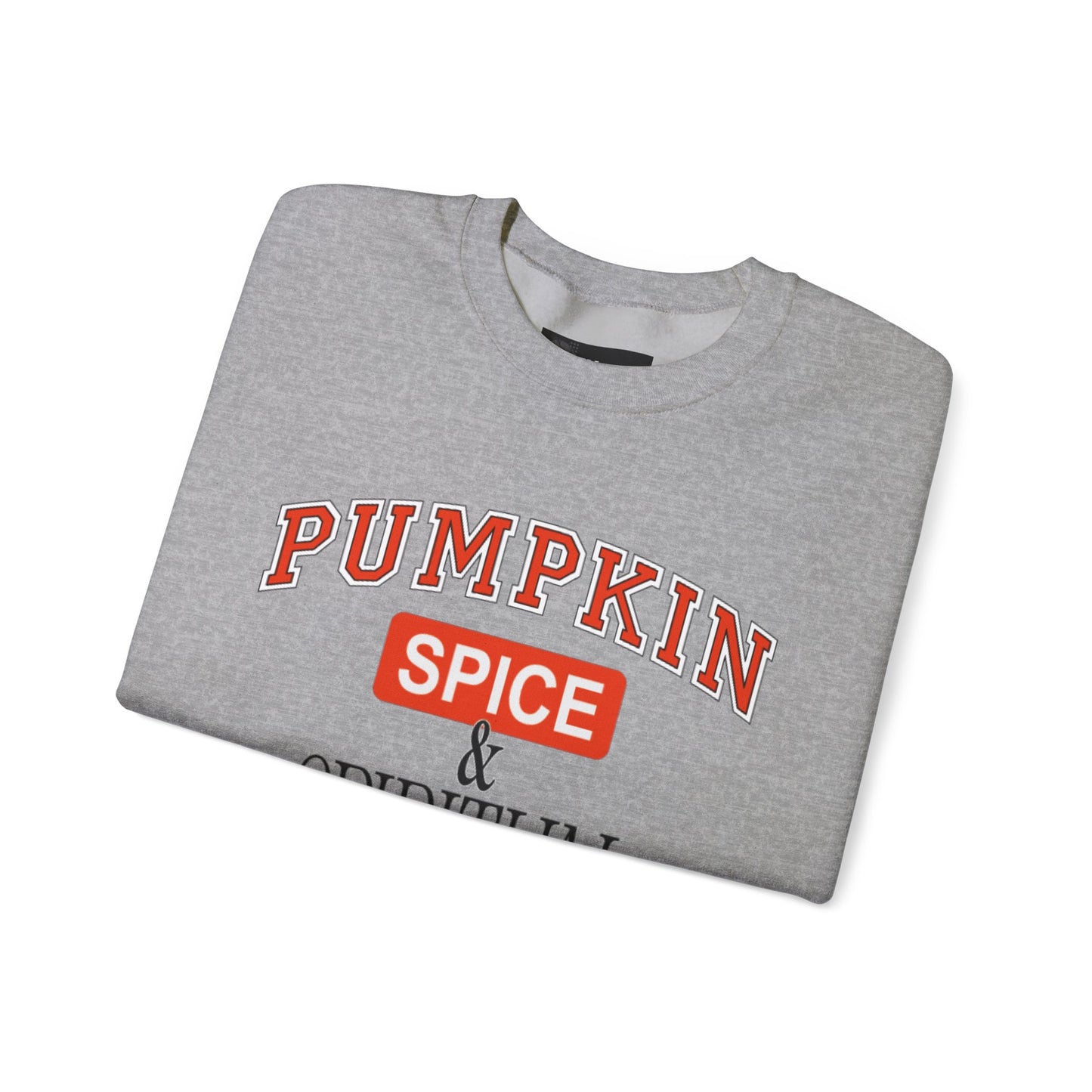 Cozy Pumpkin Spice Sweatshirt, Fall Sweatshirt, Spiritual Advice Crewneck, Autumn Fashion, Thanksgiving Gift, Unisex Sweater