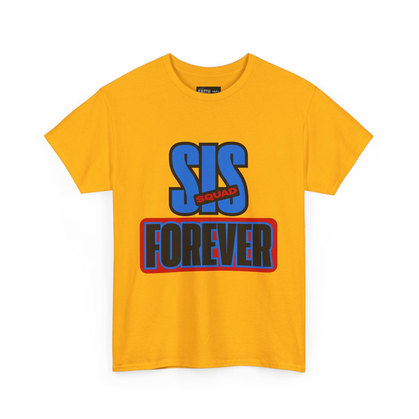 Unisex Heavy Cotton Tee - 'SUS Squad Forever' Graphic Tee, Casual Wear, Gift for Friends, Funny T-Shirt for Events, Streetwear Fashion