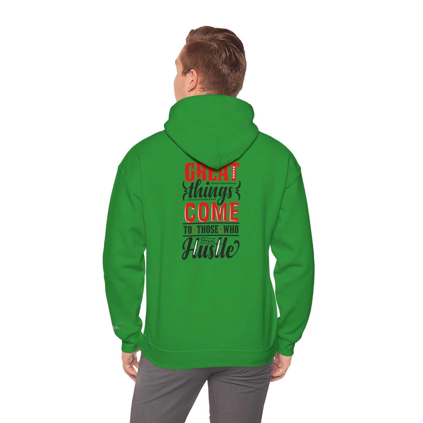 "GREAT THINGS" Unisex Heavy Blend™ Hooded Sweatshirt