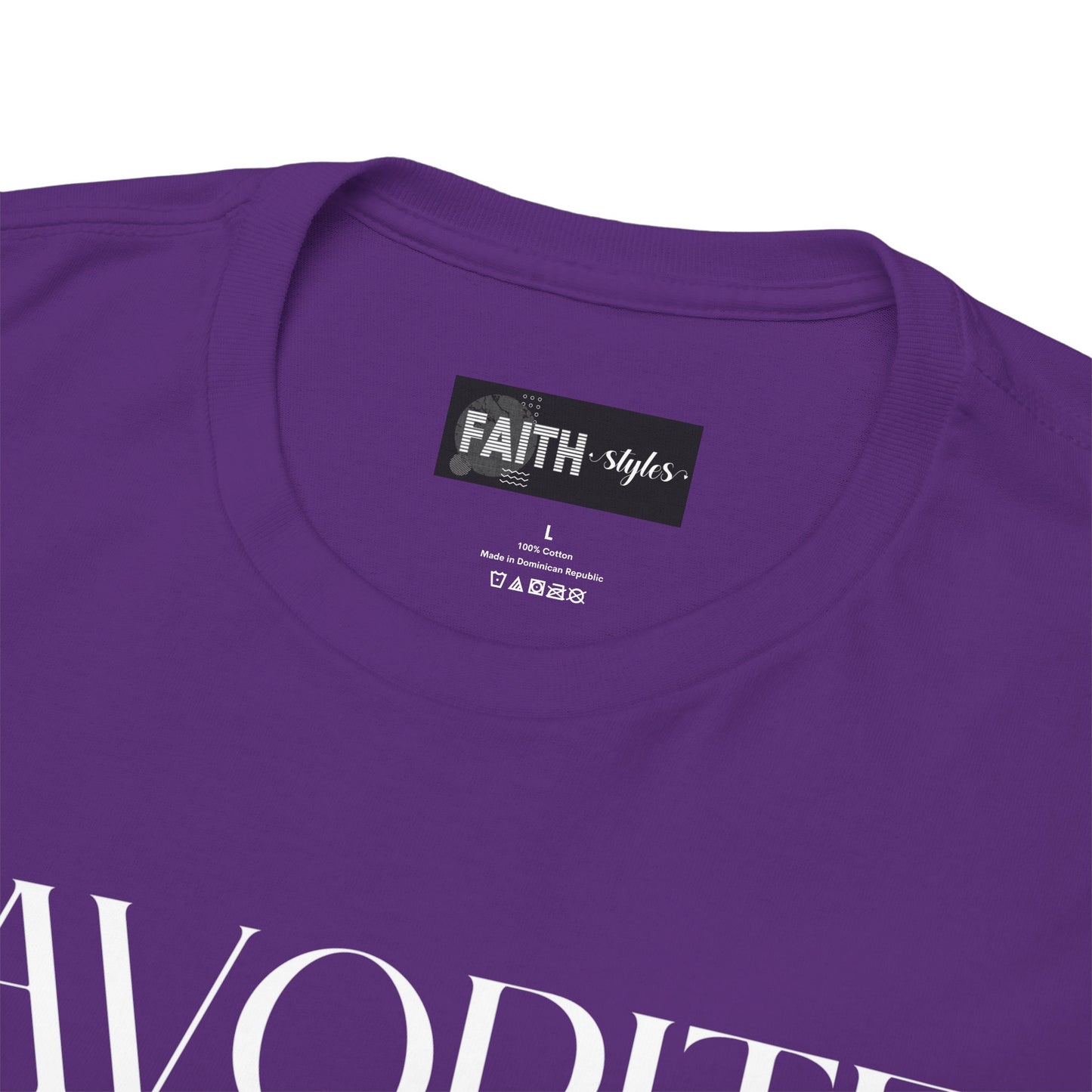 Favorite Brother Unisex Heavy Cotton Tee - Perfect Gift for Siblings, Casual Wear, Birthday, Family Reunion, Everyday Comfort