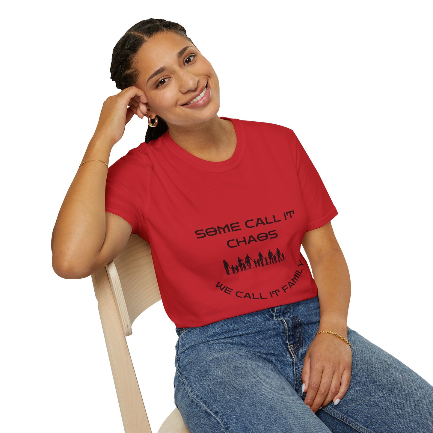Personalized Family Humor T-Shirt, Family Reunion Gift, Casual Wear, Gift for Moms & Dads, Lightweight Summer Tee