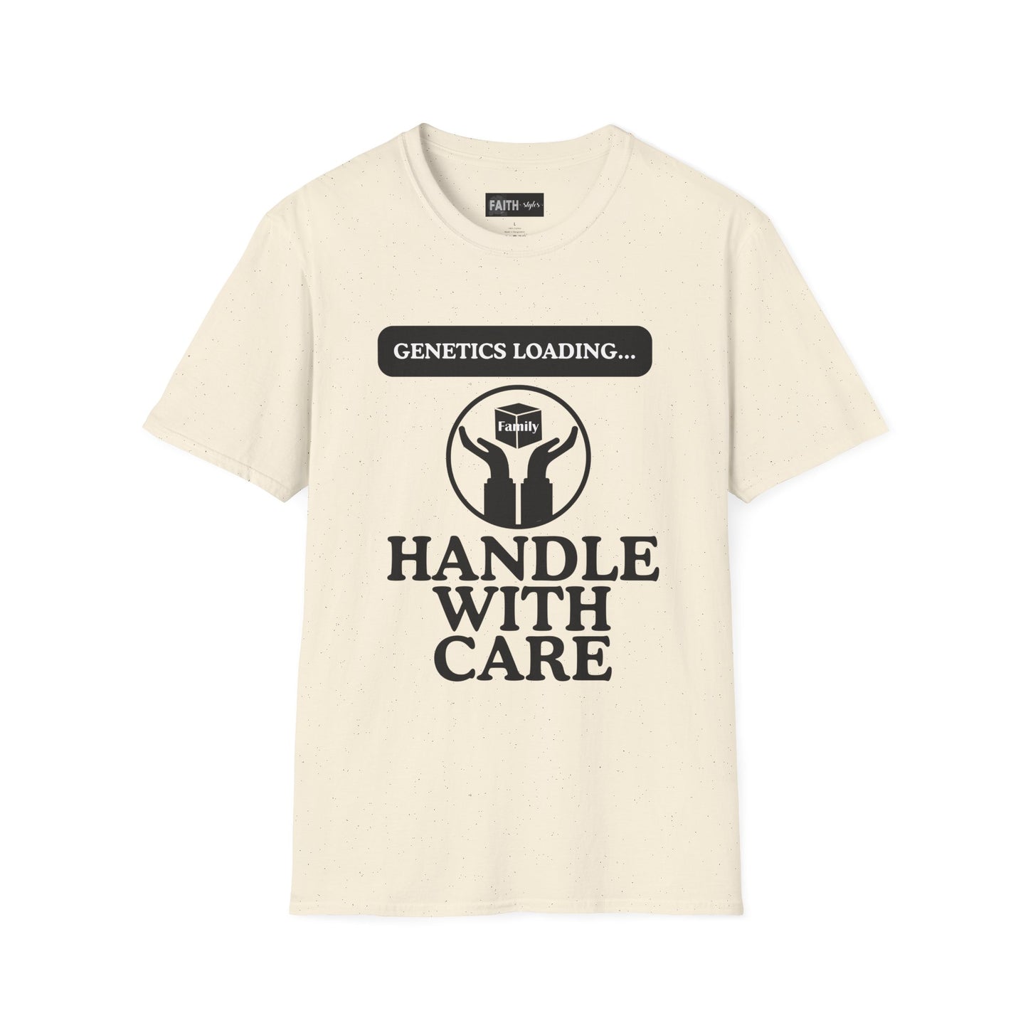 Genetics Loading T-Shirt, Funny Genetics Tee, Gift for Science Lovers, Unisex Humor Shirt, Casual Wear for Every Occasion