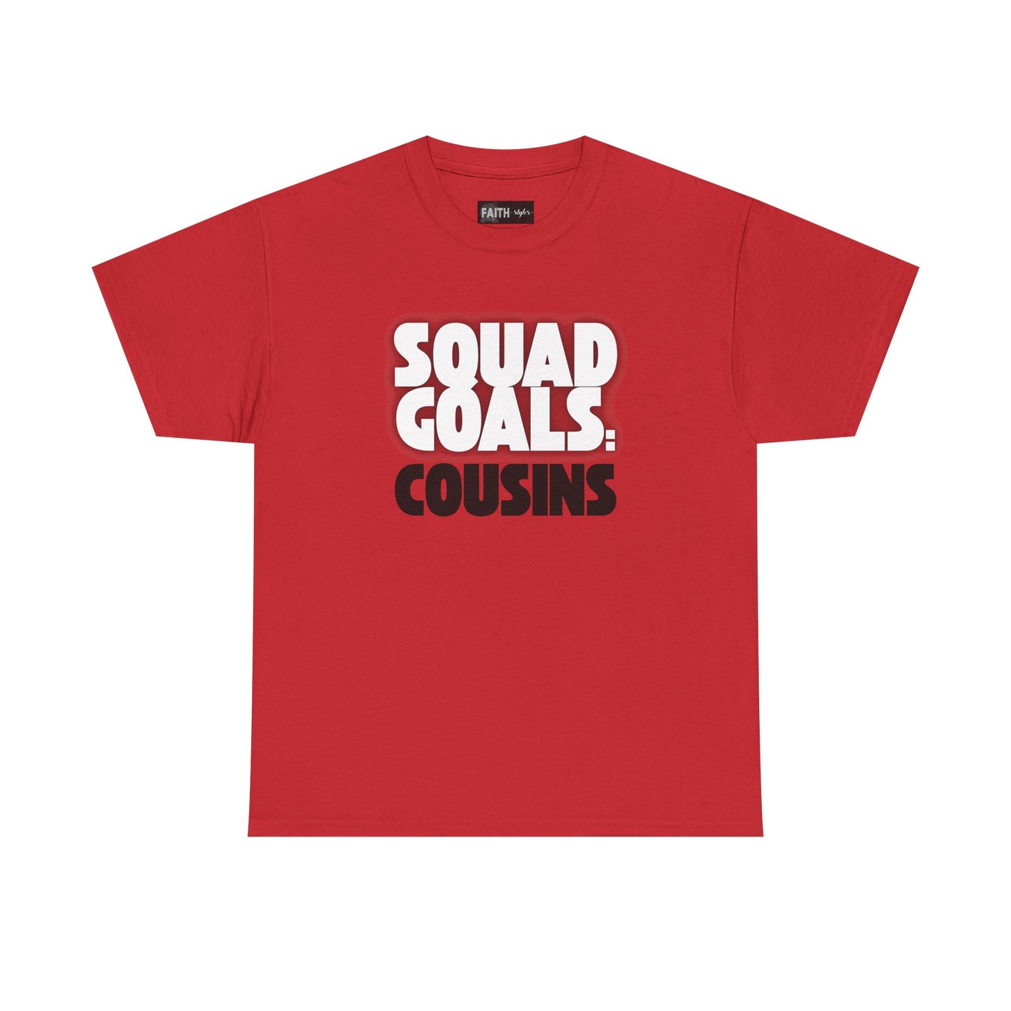 Cousins Squad Goals T-Shirt, Family Reunion Shirt, Unisex Graphic Tee, Cousin Gift, Summer BBQ Style, Matching Family Apparel