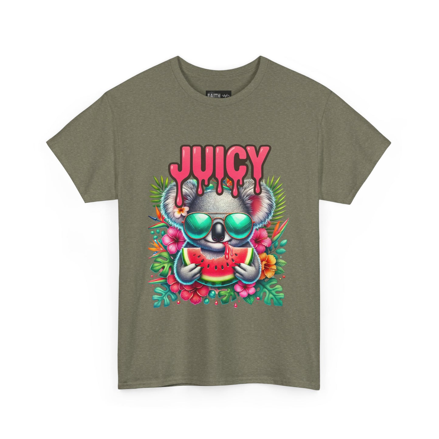 Juicy Watermelon Graphic Tee, Unisex Cotton T-Shirt, Summer Vibes, Beachwear, Fun Casual Wear, Gift for Friends, Festival Apparel