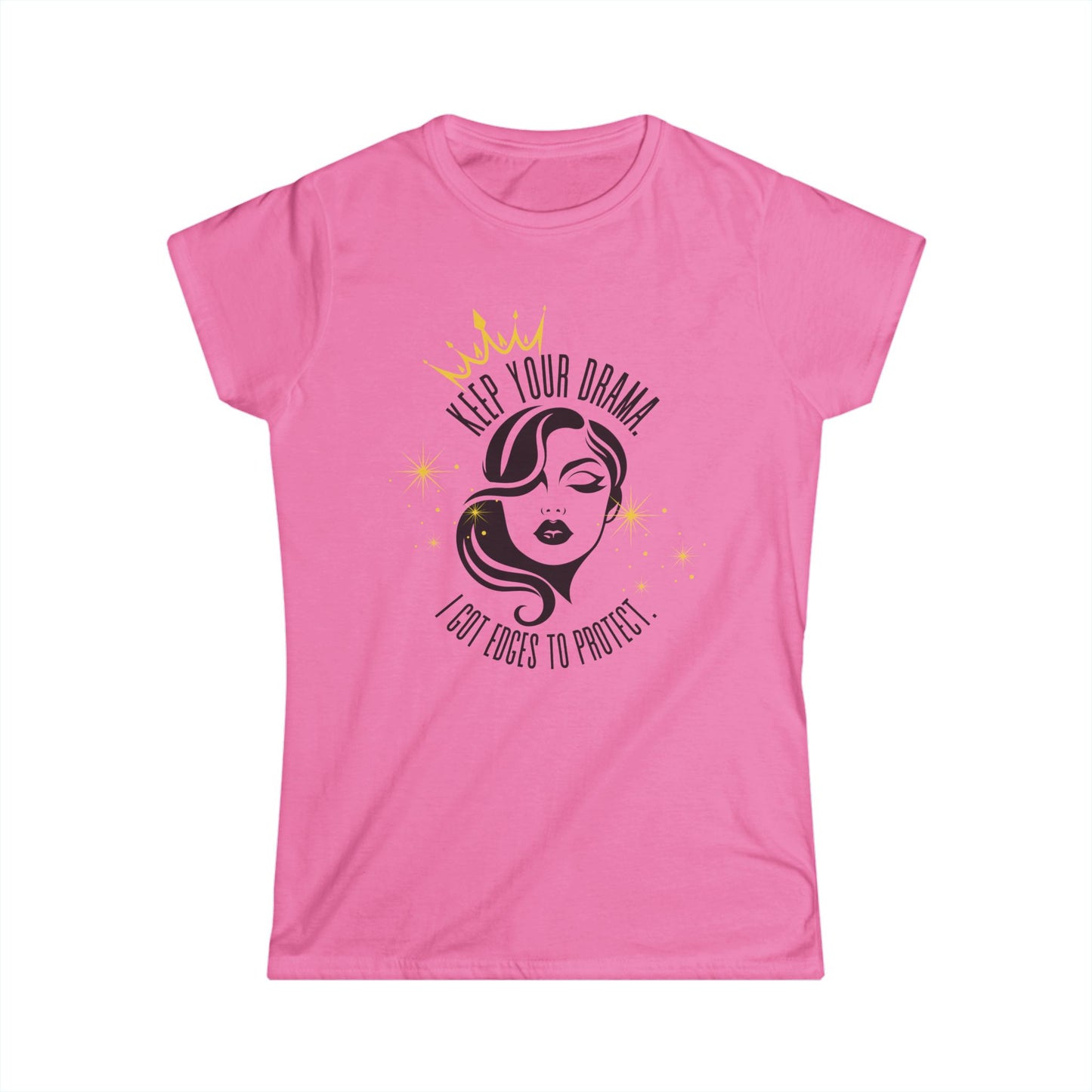Women’s Graphic Tee - Keep Your Drama, Perfect for Casual Wear, Gifting, Birthdays, or Girls’ Night Out