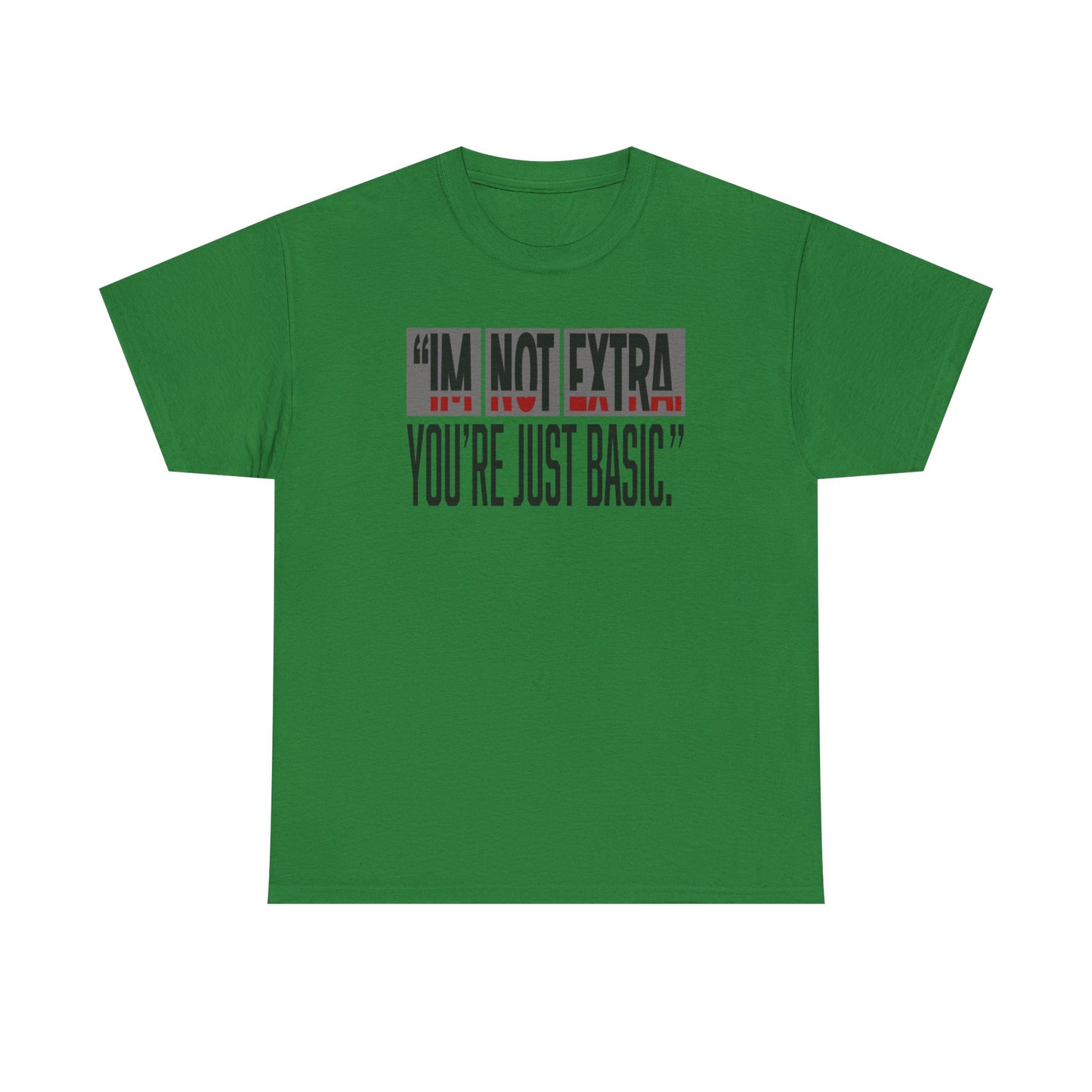 Funny Quote Male Heavy Cotton Tee, Casual T-Shirt for Everyday Wear, Gift for Friends, Birthday Gift, Trendy Statement Shirt