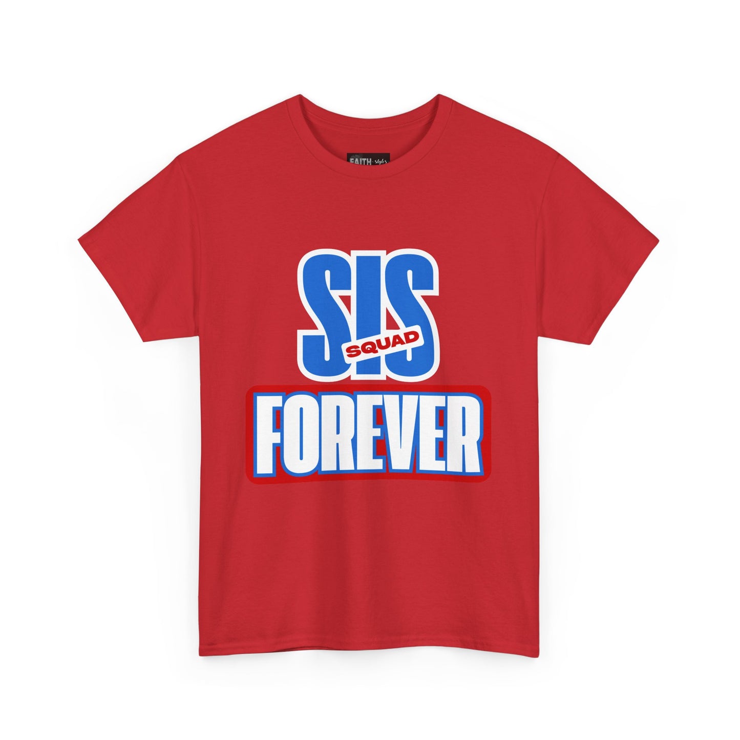 Unisex Heavy Cotton Tee - 'SUS Squad Forever' Graphic Tee, Casual Wear, Gift for Friends, Funny T-Shirt for Events, Streetwear Fashion