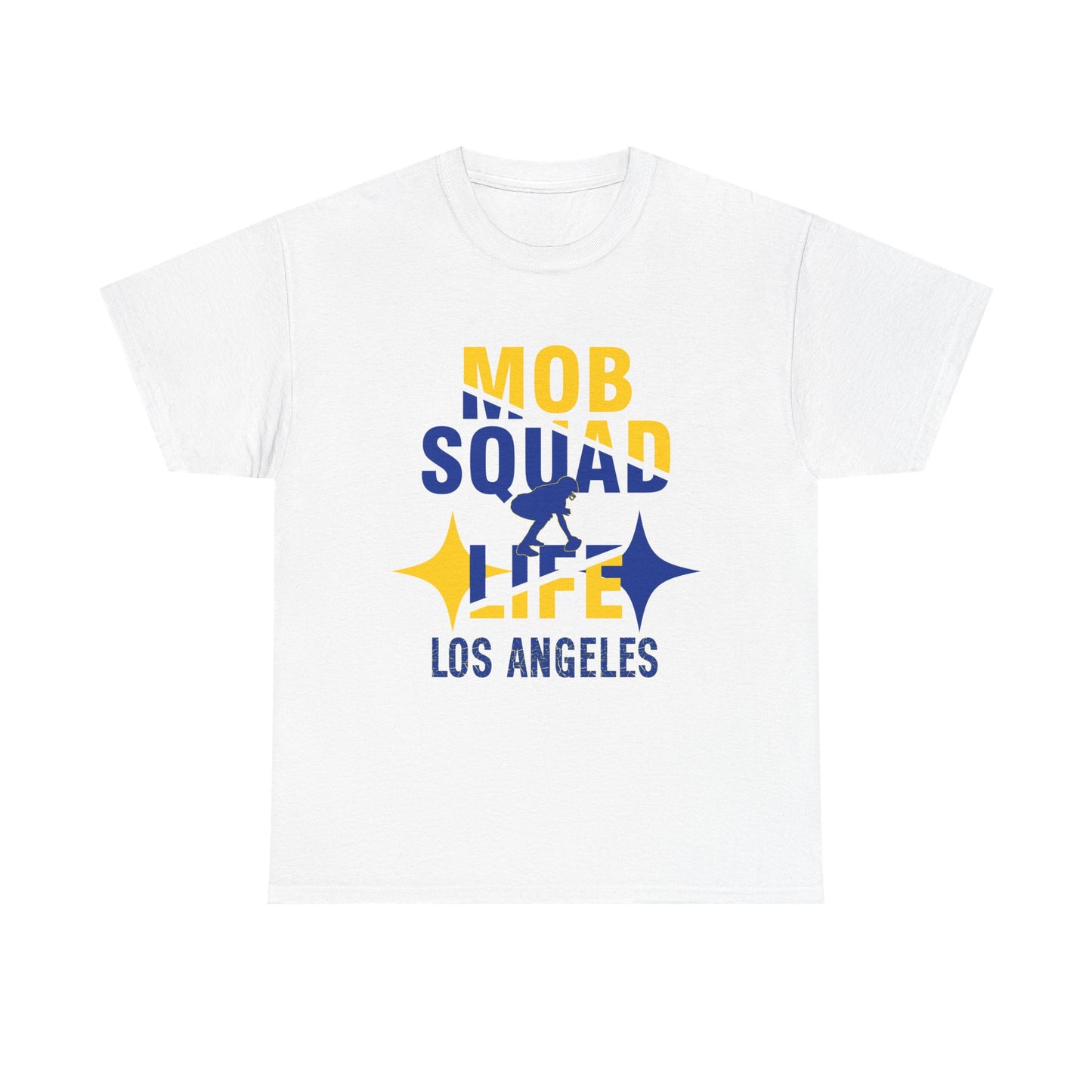 Los Angeles Mob Squad Life Male Tee, Urban Streetwear Shirt, Graphic T-Shirt