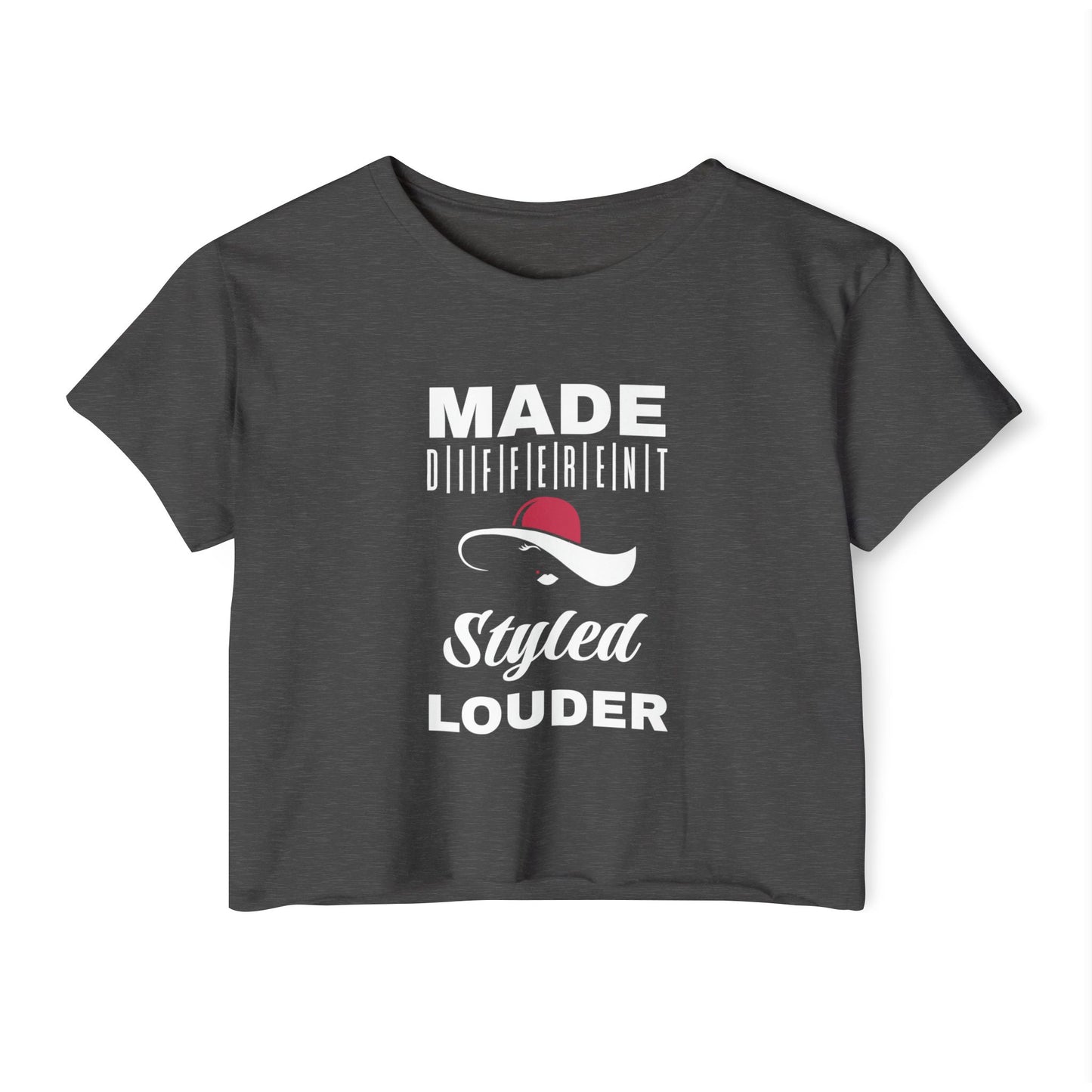 Made Different Women's Festival Crop Top - Boho Chic, Summer Vibes, Music Festival Shirt, Casual Wear, Gift for Her