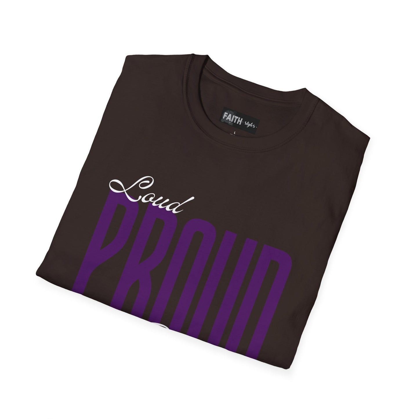 Proud Family Unisex T-Shirt, Lightweight Tee, Family Reunion Gift, Holiday Apparel, Personalized T-Shirt, Soft Cotton Top