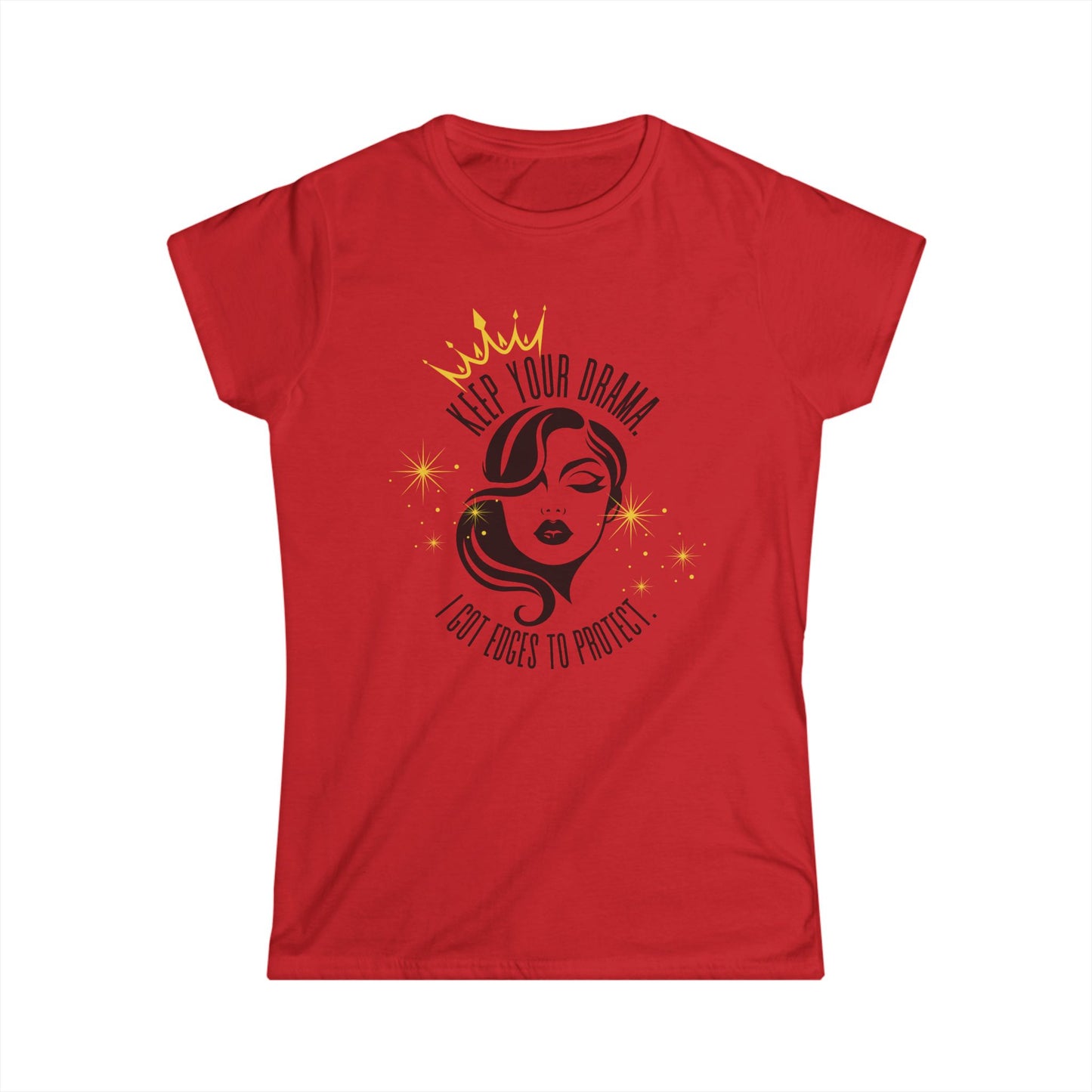 Women’s Graphic Tee - Keep Your Drama, Perfect for Casual Wear, Gifting, Birthdays, or Girls’ Night Out