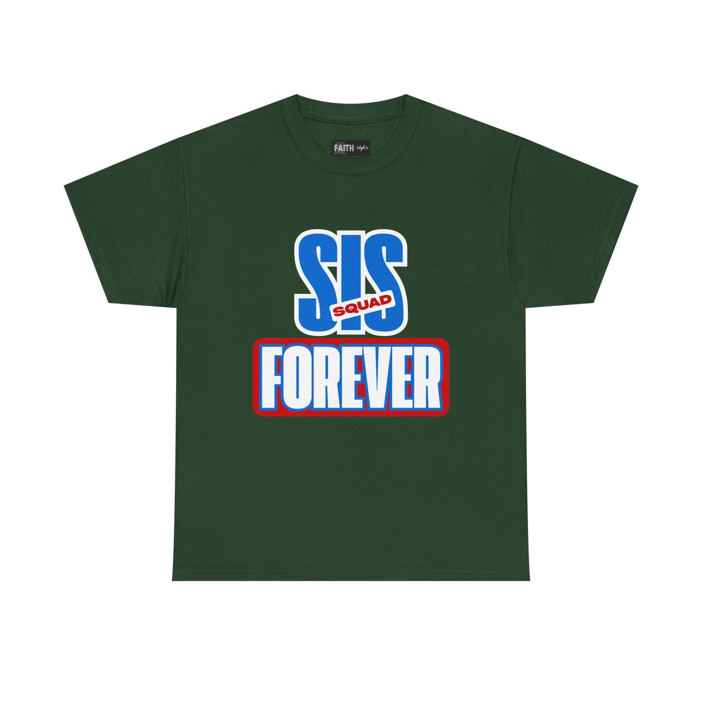 Unisex Heavy Cotton Tee - 'SUS Squad Forever' Graphic Tee, Casual Wear, Gift for Friends, Funny T-Shirt for Events, Streetwear Fashion
