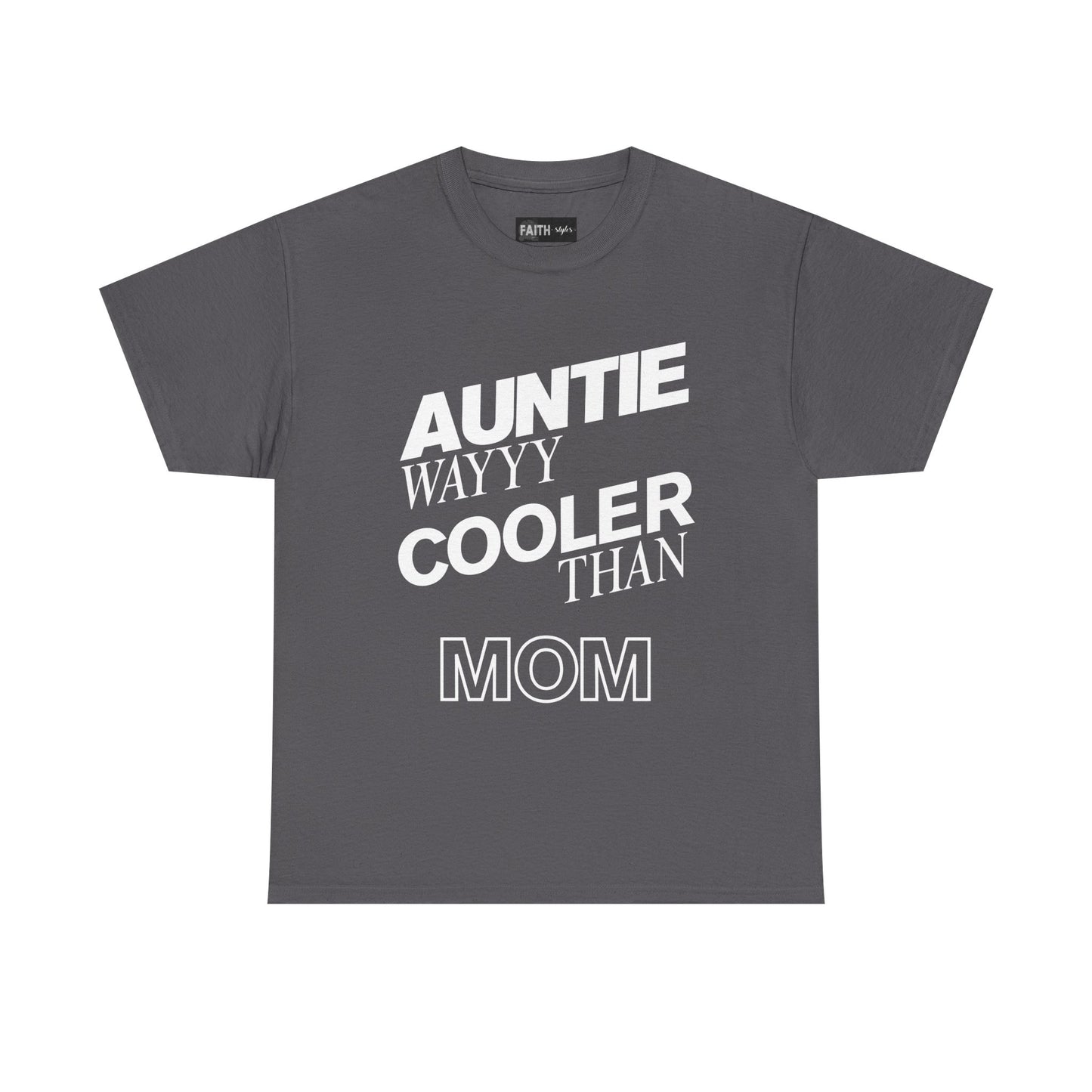 Cool Aunt Unisex Tee - Perfect Gift for Auntie, Family Gatherings, Fun Casual Wear, Birthday Celebration, Mother's Day