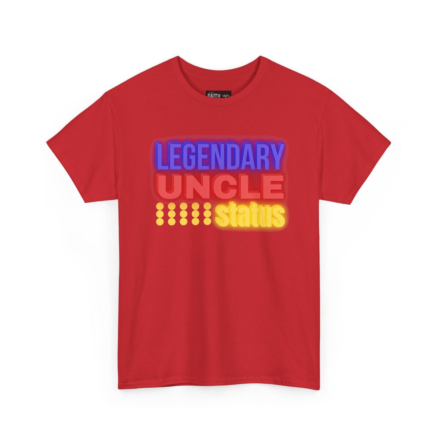 Legendary Uncle Heavy Cotton Tee, Gift for Uncle, Family Reunion Shirt, Fun Uncle T-Shirt, Birthday Gift for Him, Casual Wear
