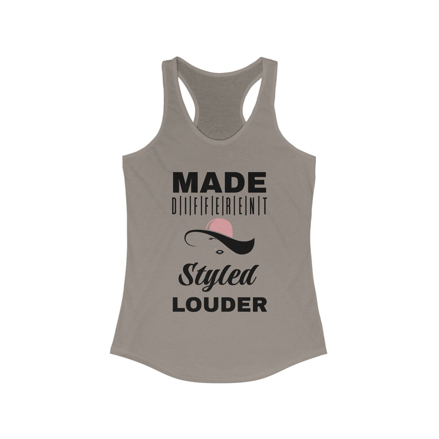 Women's Motivational Racerback Tank, Positive Vibes Shirt, Workout Top, Gym Apparel, Gift for Her