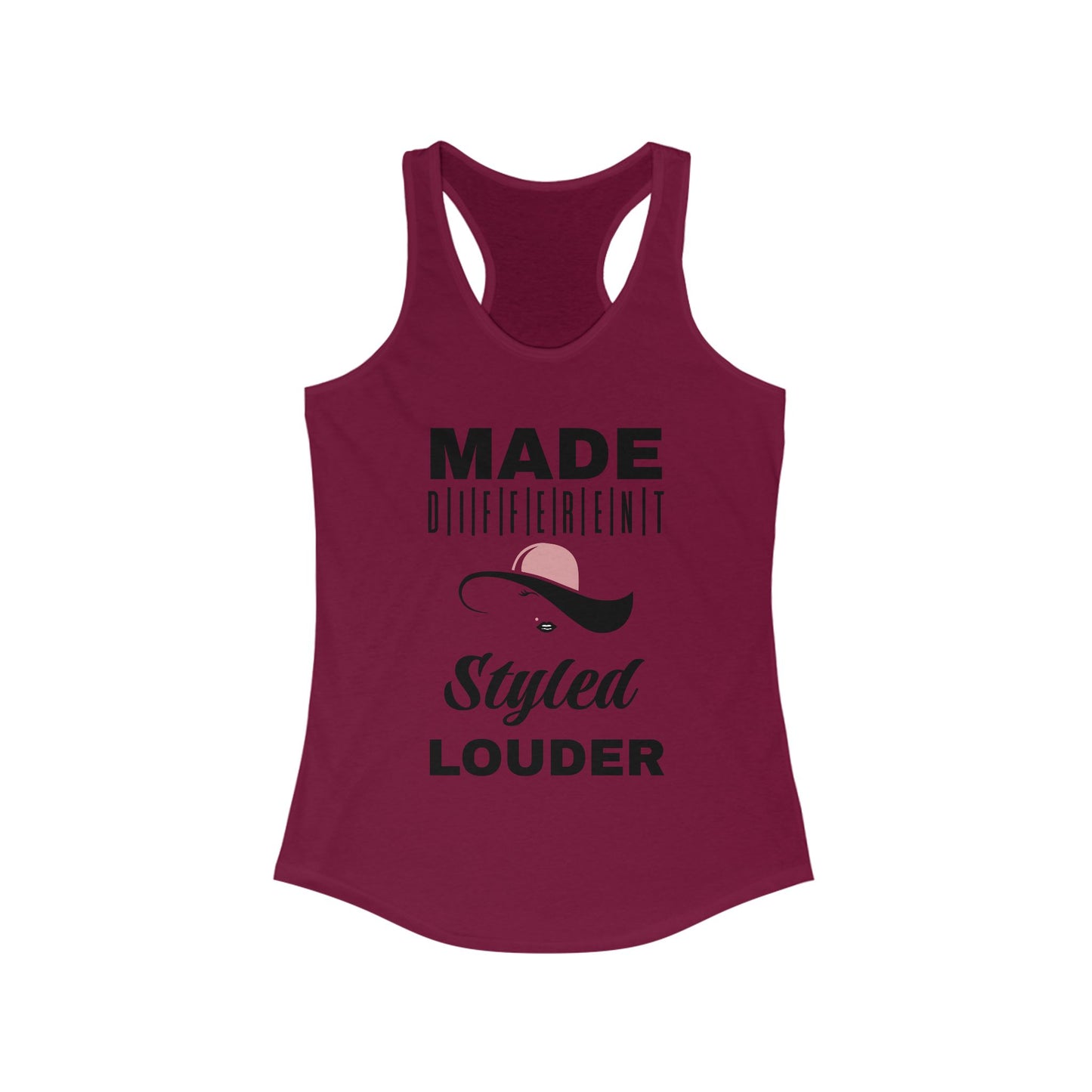 Women's Motivational Racerback Tank, Positive Vibes Shirt, Workout Top, Gym Apparel, Gift for Her