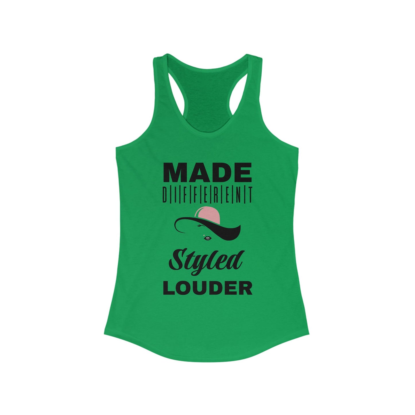 Women's Motivational Racerback Tank, Positive Vibes Shirt, Workout Top, Gym Apparel, Gift for Her
