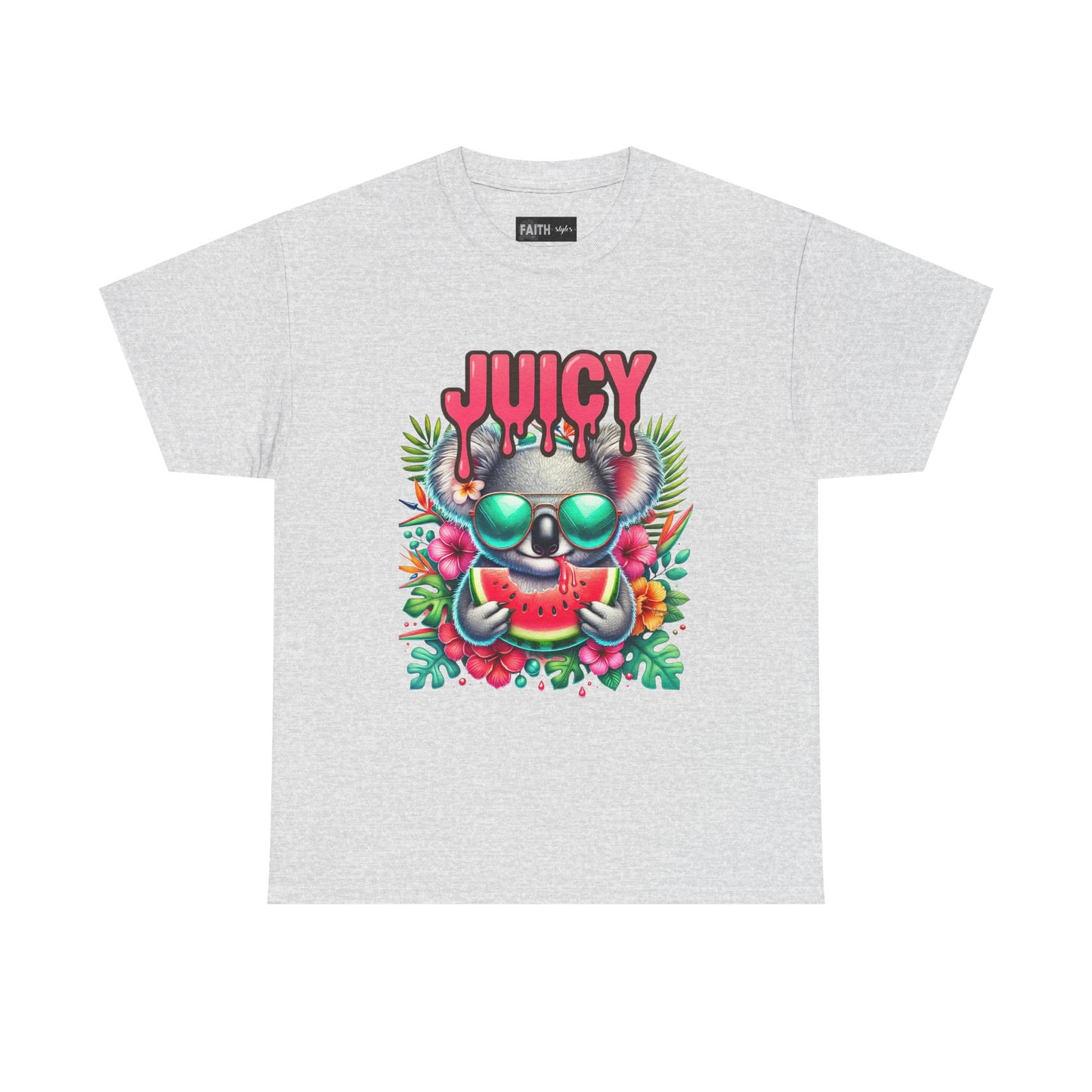 Juicy Watermelon Graphic Tee, Unisex Cotton T-Shirt, Summer Vibes, Beachwear, Fun Casual Wear, Gift for Friends, Festival Apparel