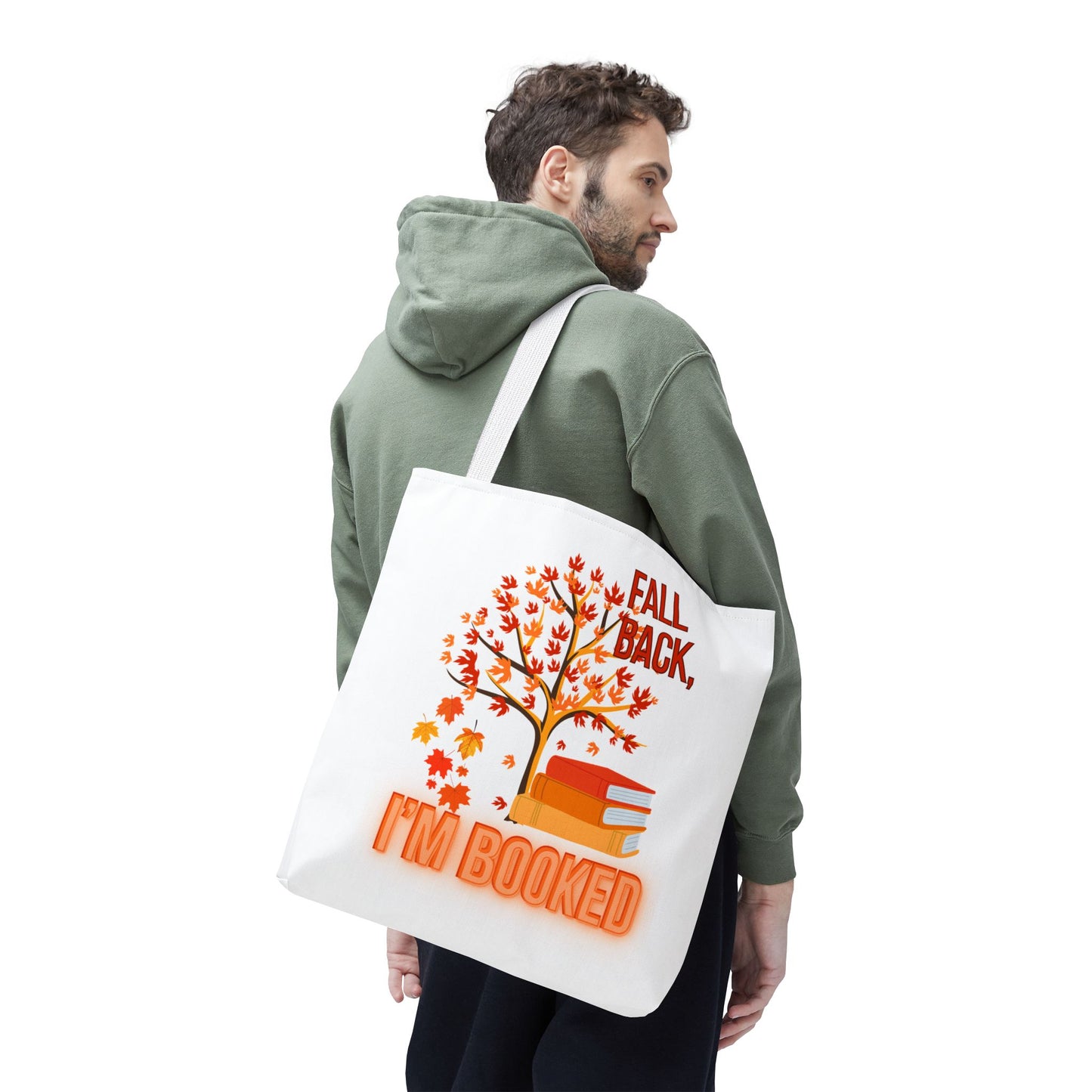 Autumn-Themed Tote Bag - Perfect for Book Lovers, Fall Decor, Back to School, Eco-Friendly Gift, Seasonal Bag