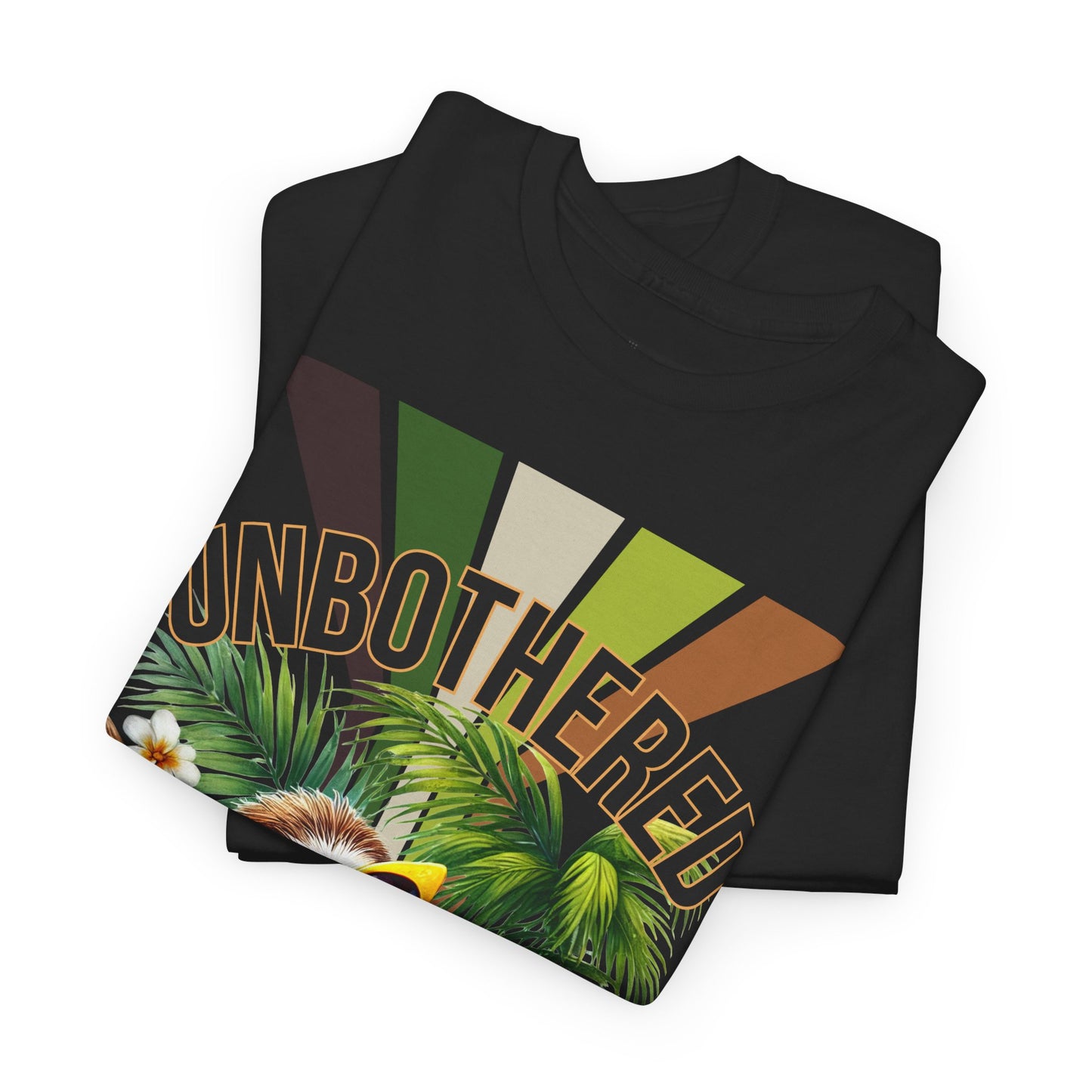 Chill Sloth Graphic Tee - Unbothered Cotton T-Shirt, Casual Wear, Perfect for Gifts, Nature Lovers, Relaxed Vibes