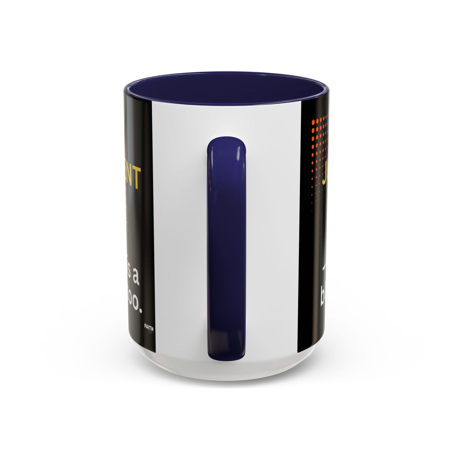 FaithStyles No Judgment Zone Coffee Mug, Funny Gift for Coffee Lovers, Unique Java Cup, Perfect for Birthdays, Inspirational Drinkware