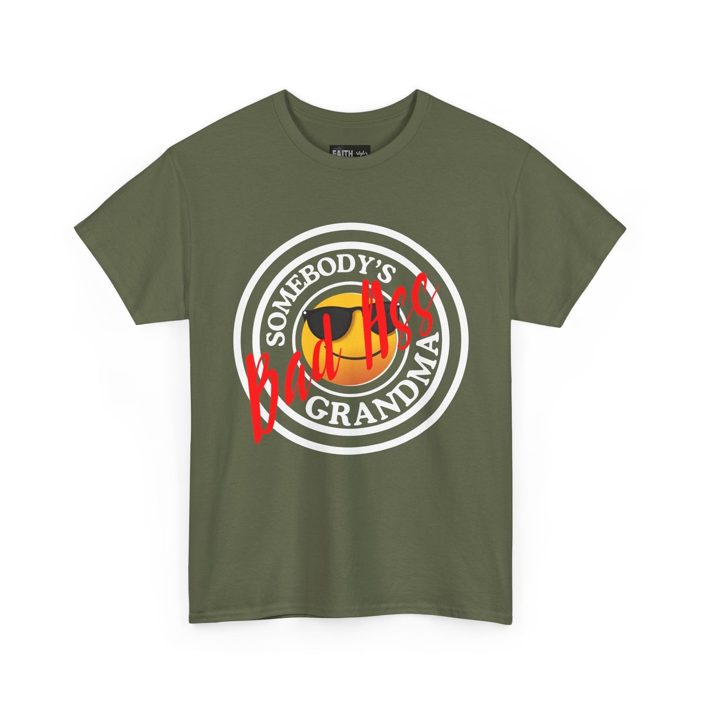 Somebody's Badass Grandma Tee, Funny T-Shirt, Gift for Grandmothers, Casual Wear, Family Gatherings, Birthday Present