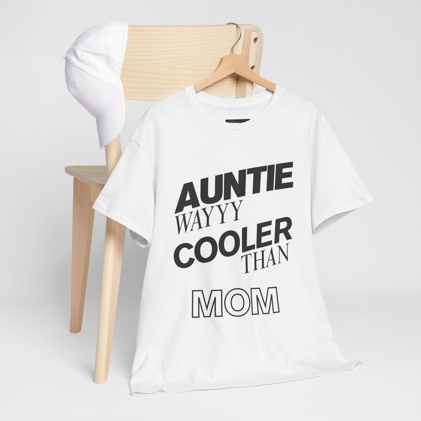 Cool Aunt Unisex Tee - Perfect Gift for Auntie, Family Gatherings, Fun Casual Wear, Birthday Celebration, Mother's Day