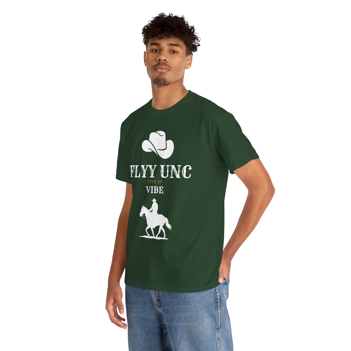Unisex Cowboy Vibe Tee, Fun Graphic Tee, Casual Wear, Gift for Cowpoke Lovers, Western Style T-Shirt, Country Enthusiast Apparel