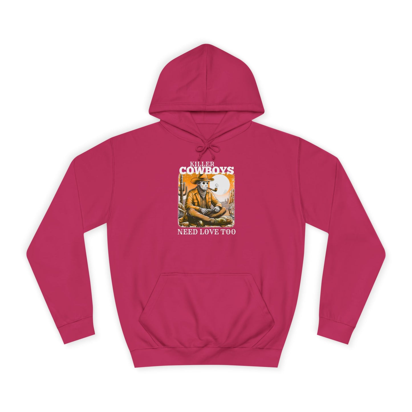 Unisex College Hoodie, Killer Cowboys
