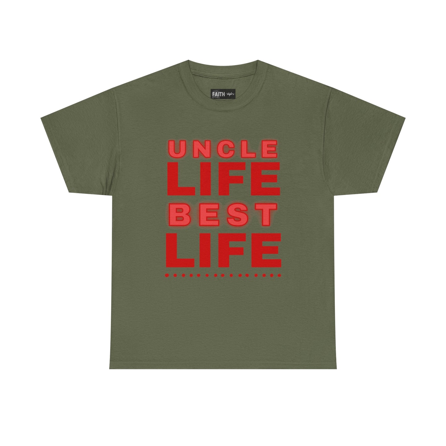 Uncle Life Best Life Tee | Funny Uncle T-Shirt, Gift for Uncle, Family Reunion Shirt, Birthday Gift, Casual Wear