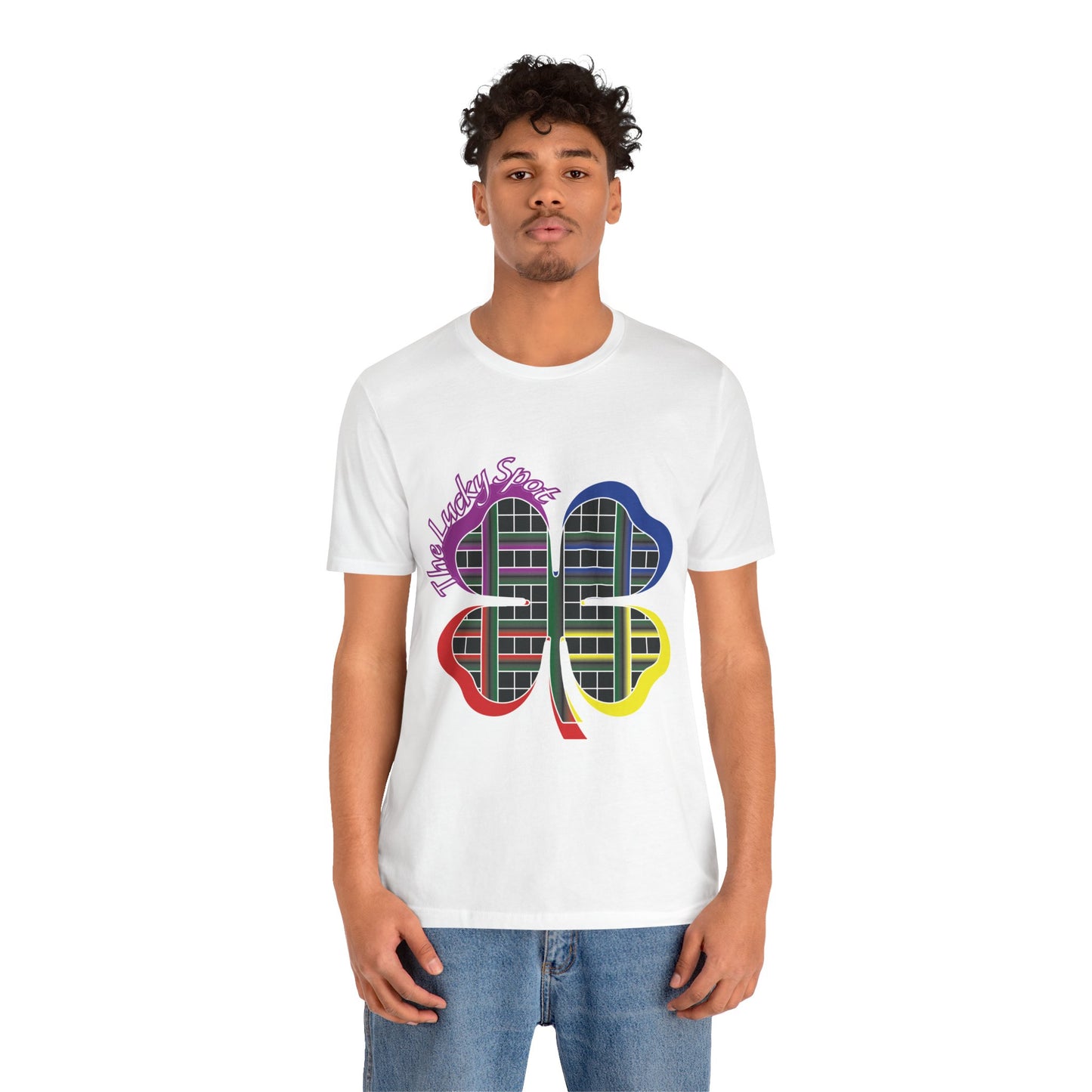"THE LUCKY SPOT" Unisex Jersey Short Sleeve Tee