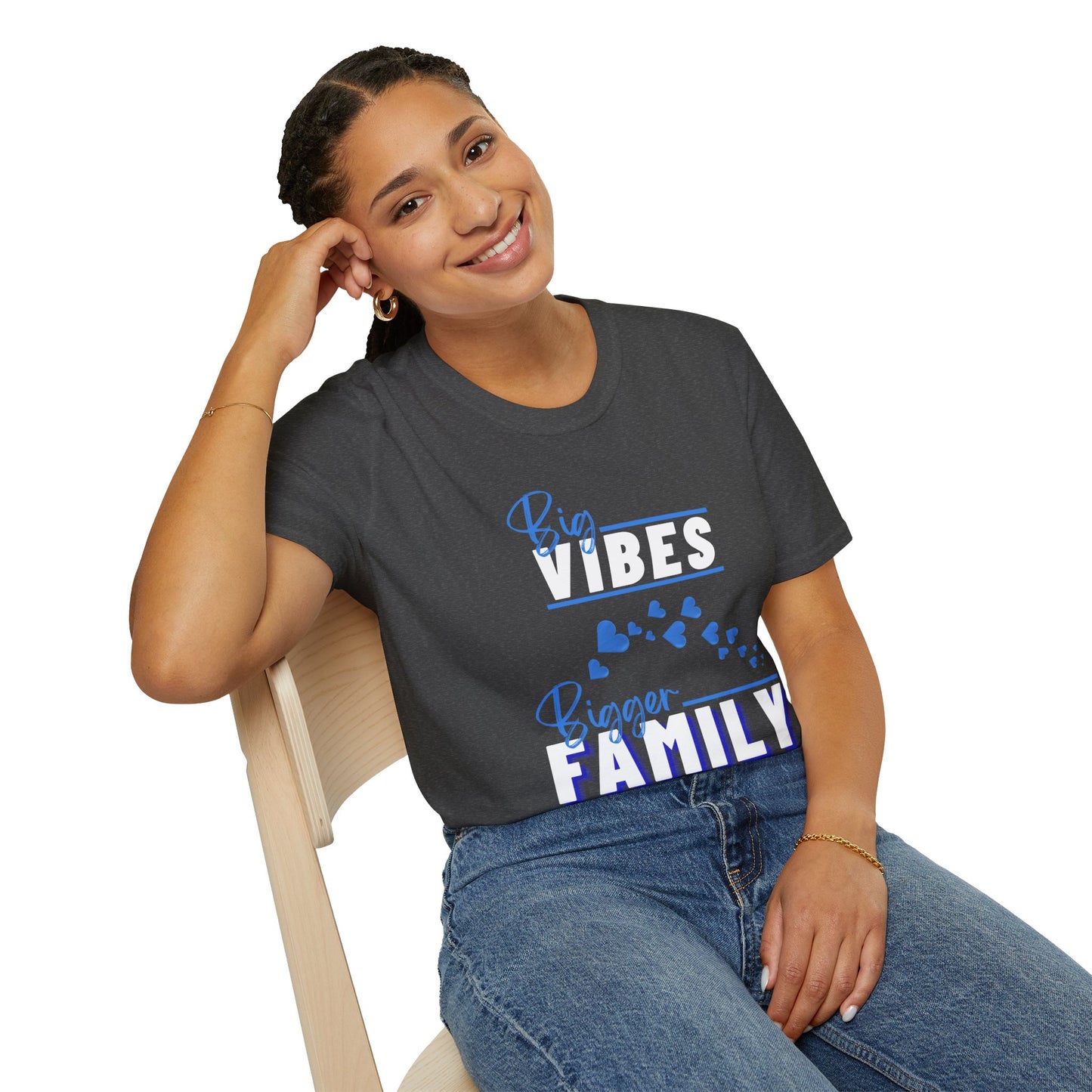 Stylish Family Vibes T-Shirt | Fun Gift for Family Gatherings, Parties, Holidays, Love Shirt, Unisex Tee