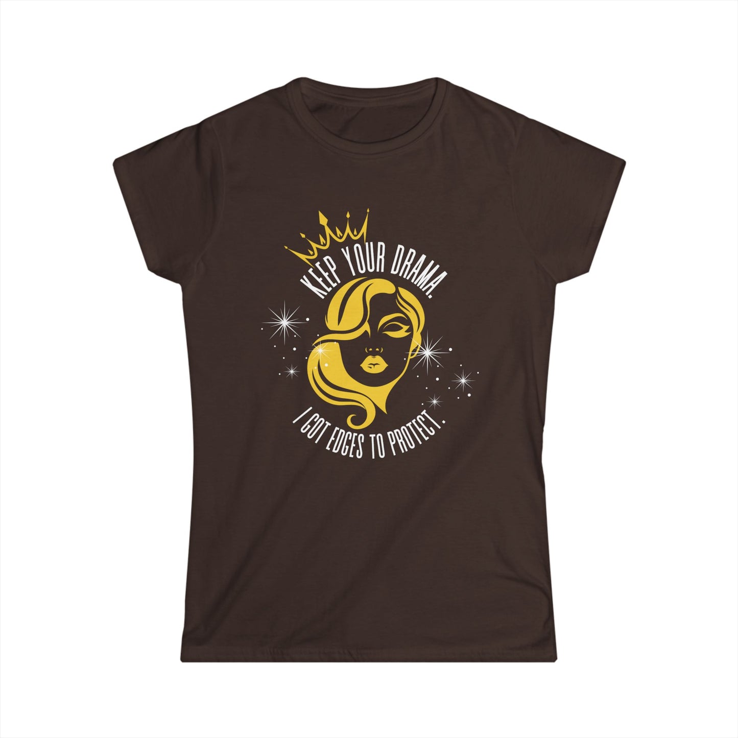 Women’s Graphic Tee - Keep Your Drama, Perfect for Casual Wear, Gifting, Birthdays, or Girls’ Night Out