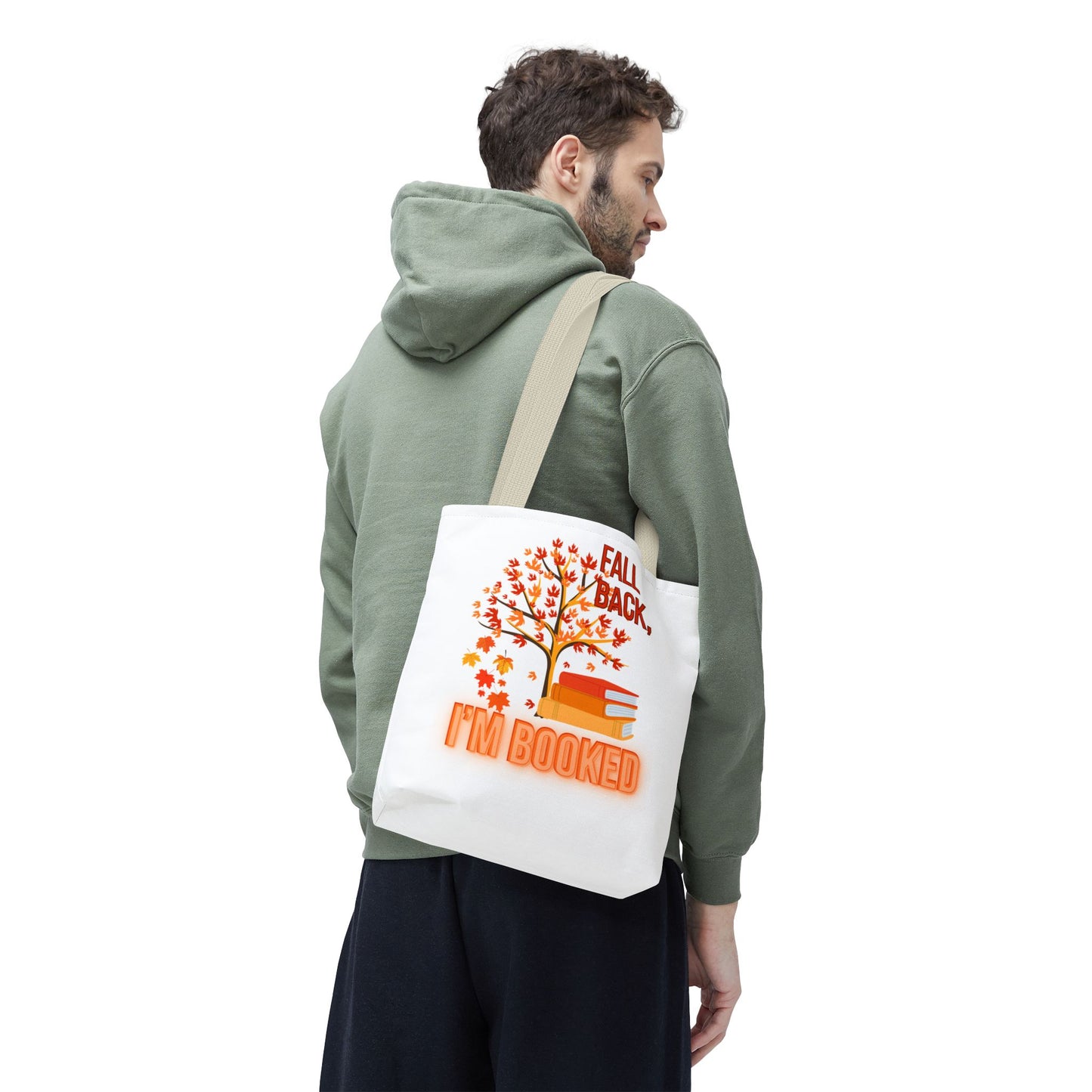 Autumn-Themed Tote Bag - Perfect for Book Lovers, Fall Decor, Back to School, Eco-Friendly Gift, Seasonal Bag
