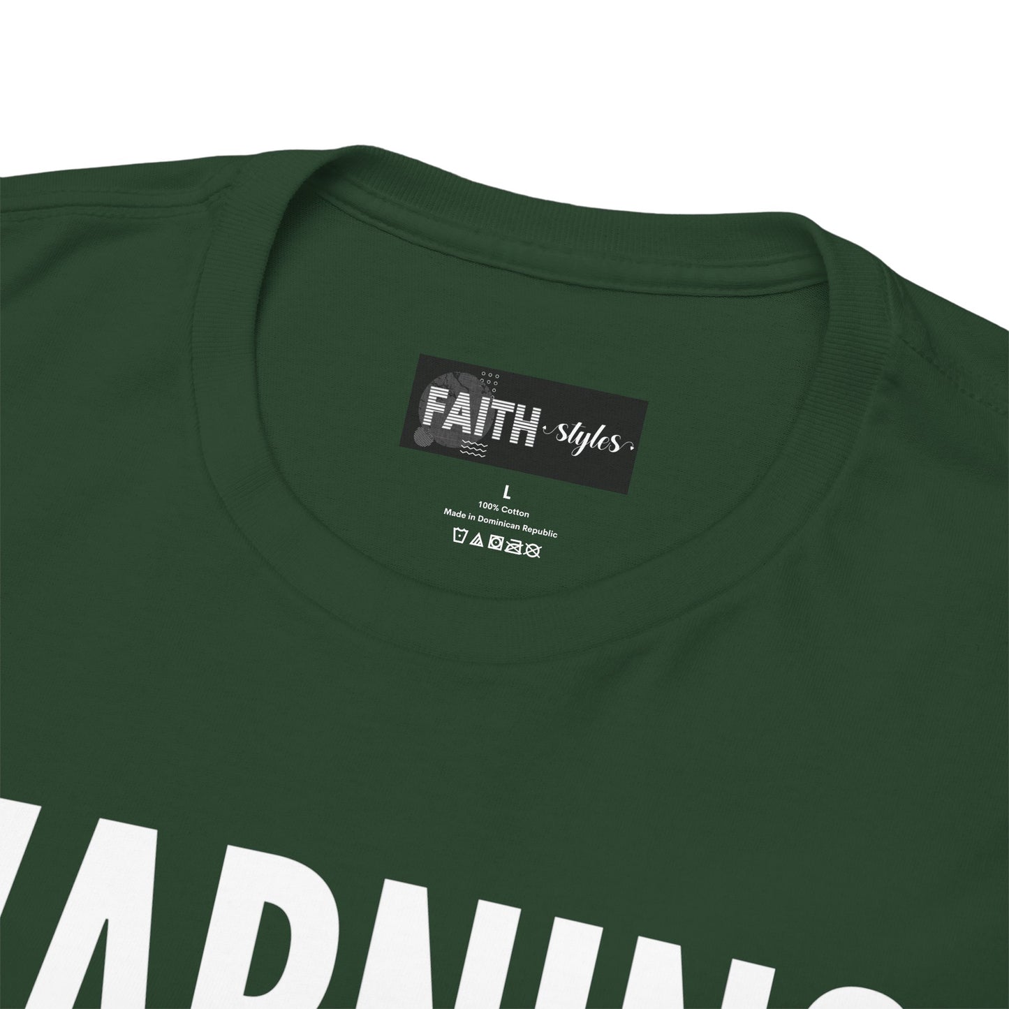 Warning Prank Season Unisex Heavy Cotton Tee | Fun Gift, Casual Wear, Comedy Merchandise, Birthday Gift, Prankster Shirt