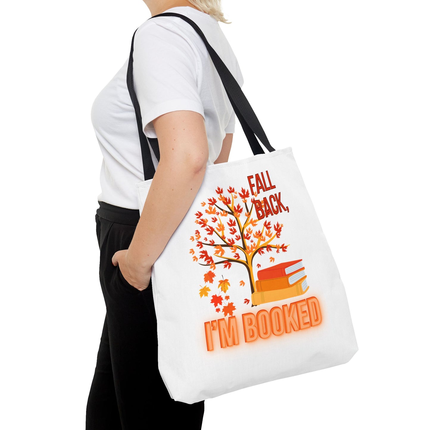 Autumn-Themed Tote Bag - Perfect for Book Lovers, Fall Decor, Back to School, Eco-Friendly Gift, Seasonal Bag