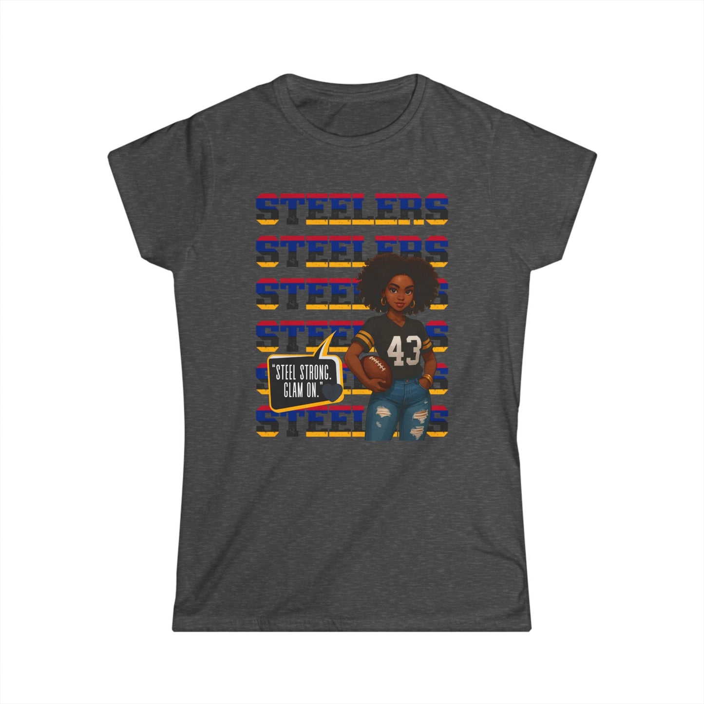 Stylish Football Fan Tee - Perfect for Game Days, Tailgating, Sports Events, Gifts for Her, Casual Wear