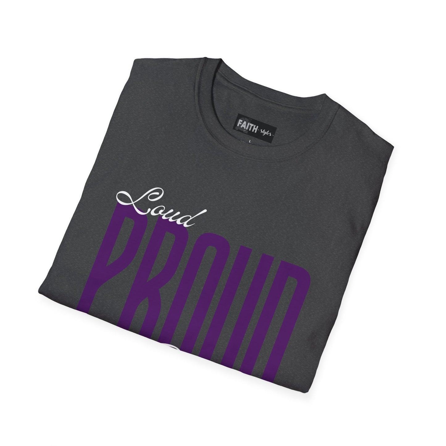 Proud Family Unisex T-Shirt, Lightweight Tee, Family Reunion Gift, Holiday Apparel, Personalized T-Shirt, Soft Cotton Top