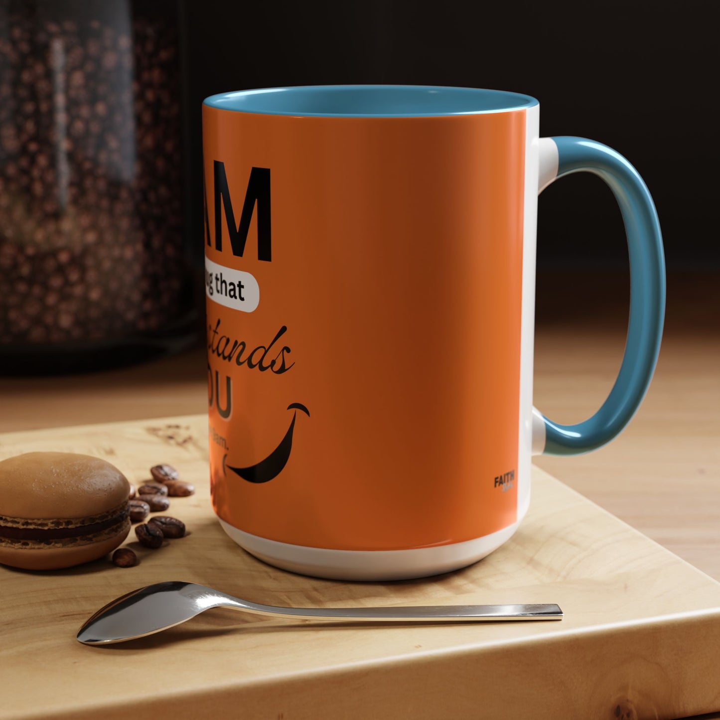 FaithStyles I AM The Mug That Understands You - Funny Coffee Mug, Gift for Coffee Lovers, Morning Motivation Mug, Cute Office Mug, Funny Gift Idea