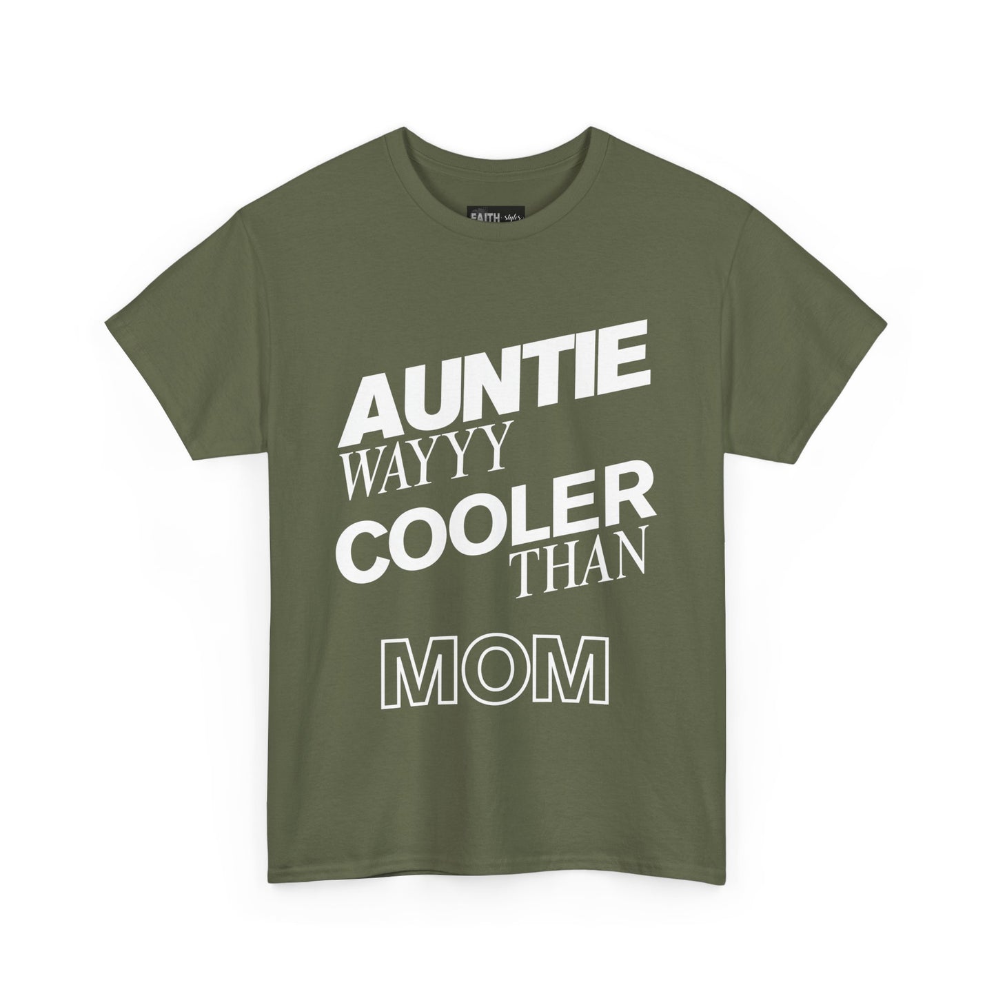 Cool Aunt Unisex Tee - Perfect Gift for Auntie, Family Gatherings, Fun Casual Wear, Birthday Celebration, Mother's Day