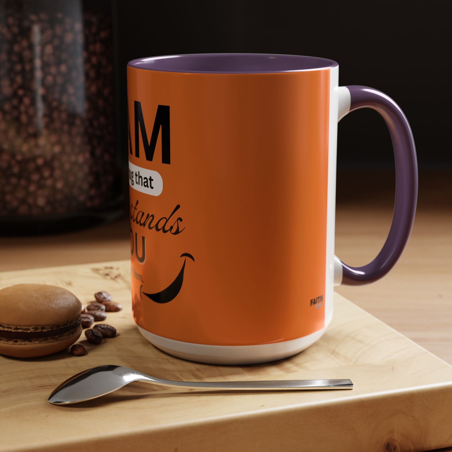 FaithStyles I AM The Mug That Understands You - Funny Coffee Mug, Gift for Coffee Lovers, Morning Motivation Mug, Cute Office Mug, Funny Gift Idea
