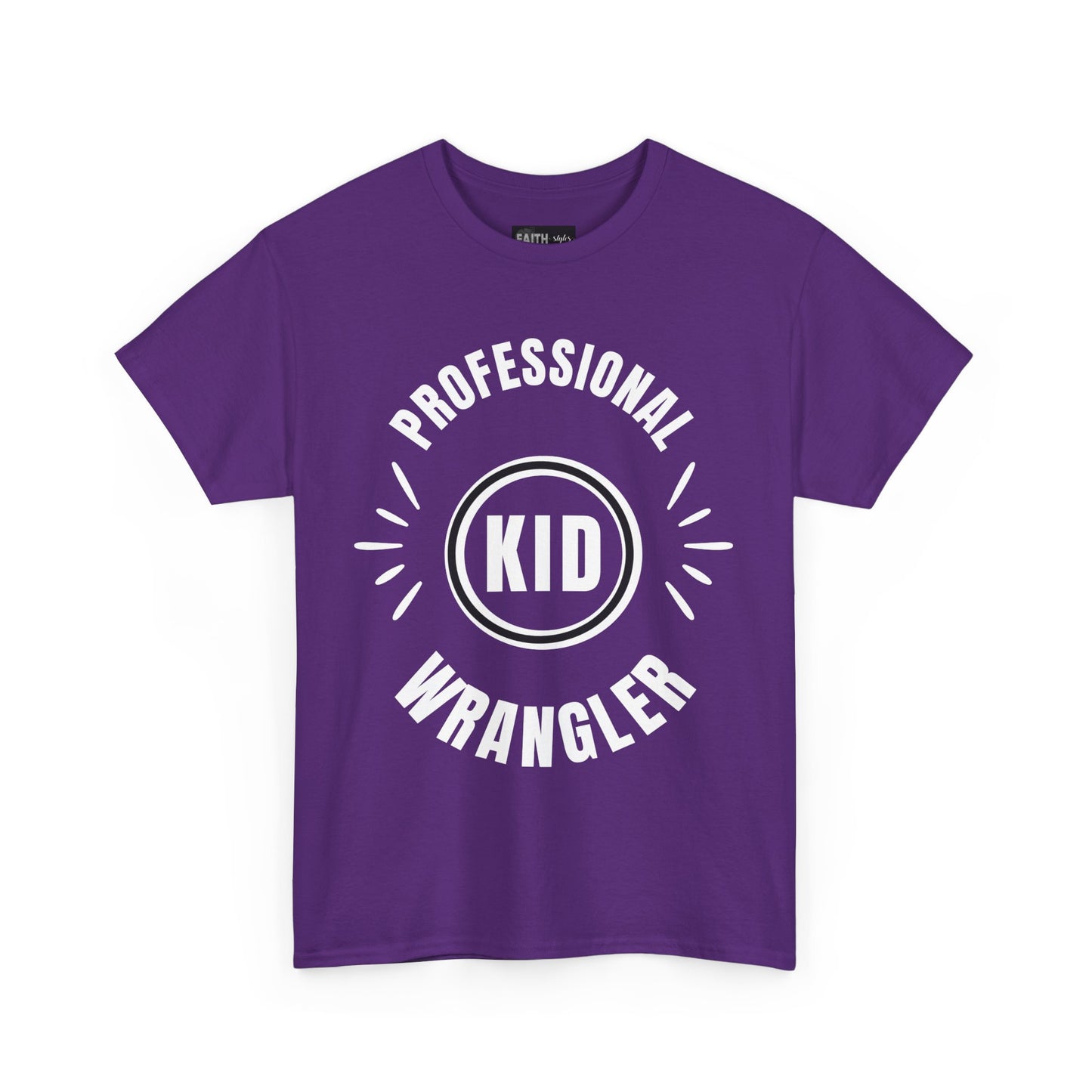 Professional Kid Wrangler T-Shirt, Fun Parenting Tee, Family Event Shirt, Gift for Moms & Dads, Kids Activities Apparel