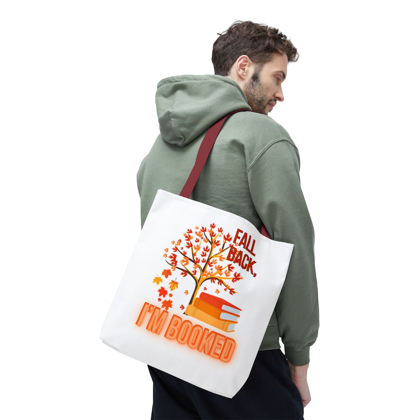 Autumn-Themed Tote Bag - Perfect for Book Lovers, Fall Decor, Back to School, Eco-Friendly Gift, Seasonal Bag