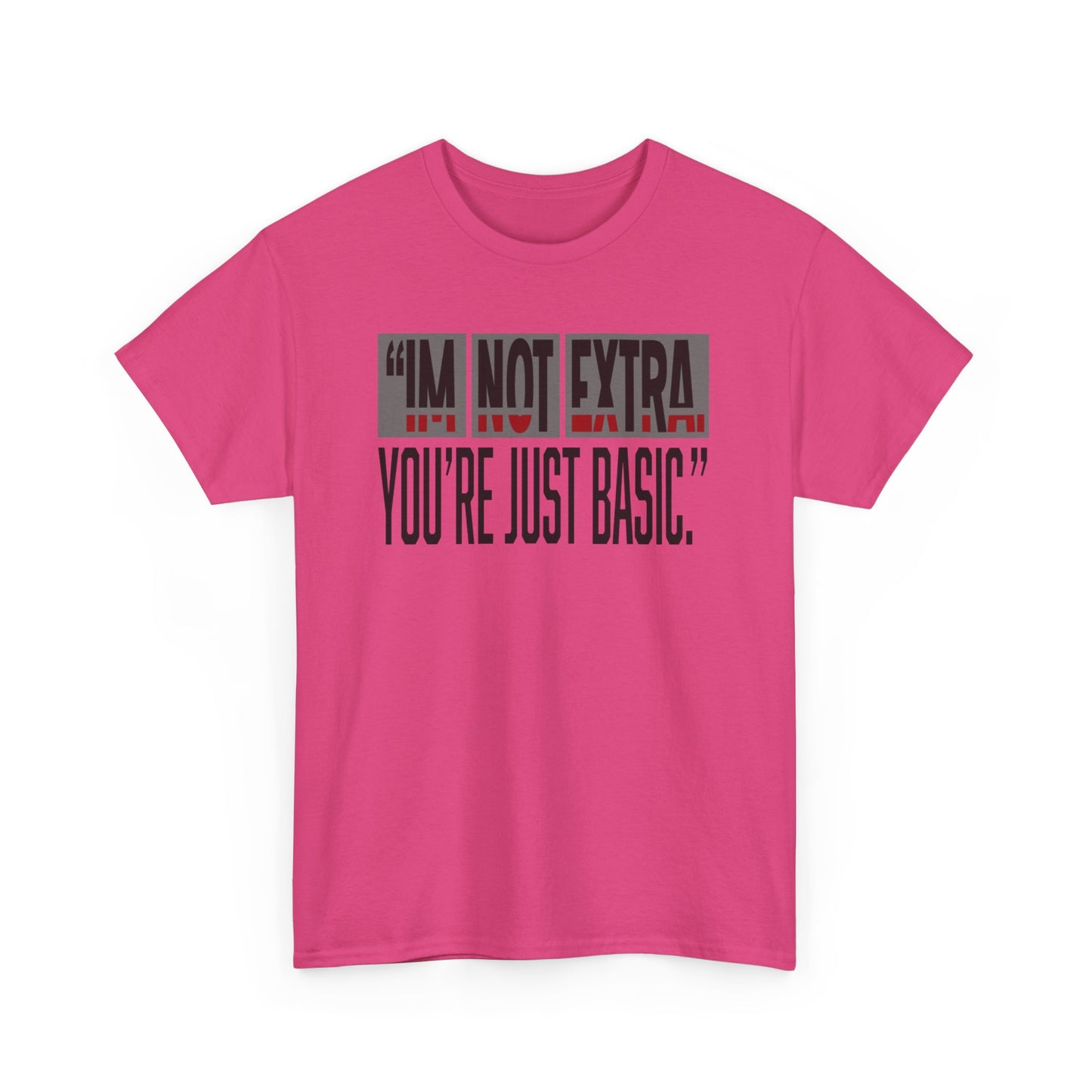 Funny Quote Male Heavy Cotton Tee, Casual T-Shirt for Everyday Wear, Gift for Friends, Birthday Gift, Trendy Statement Shirt